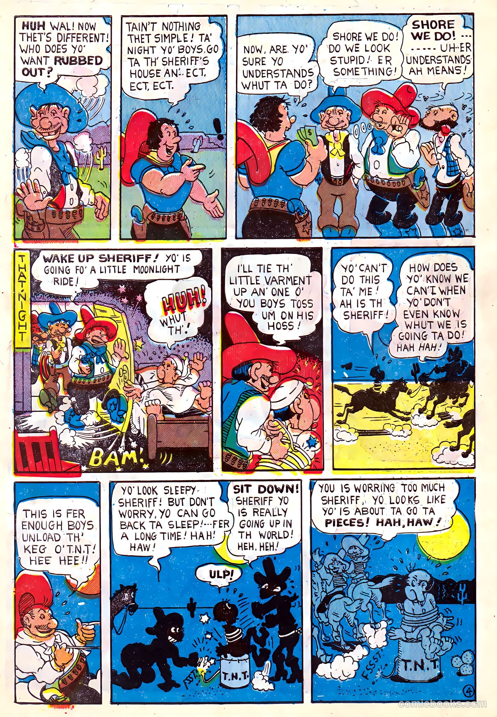 Cowboy Western #18 (1954) — page 10 of 36