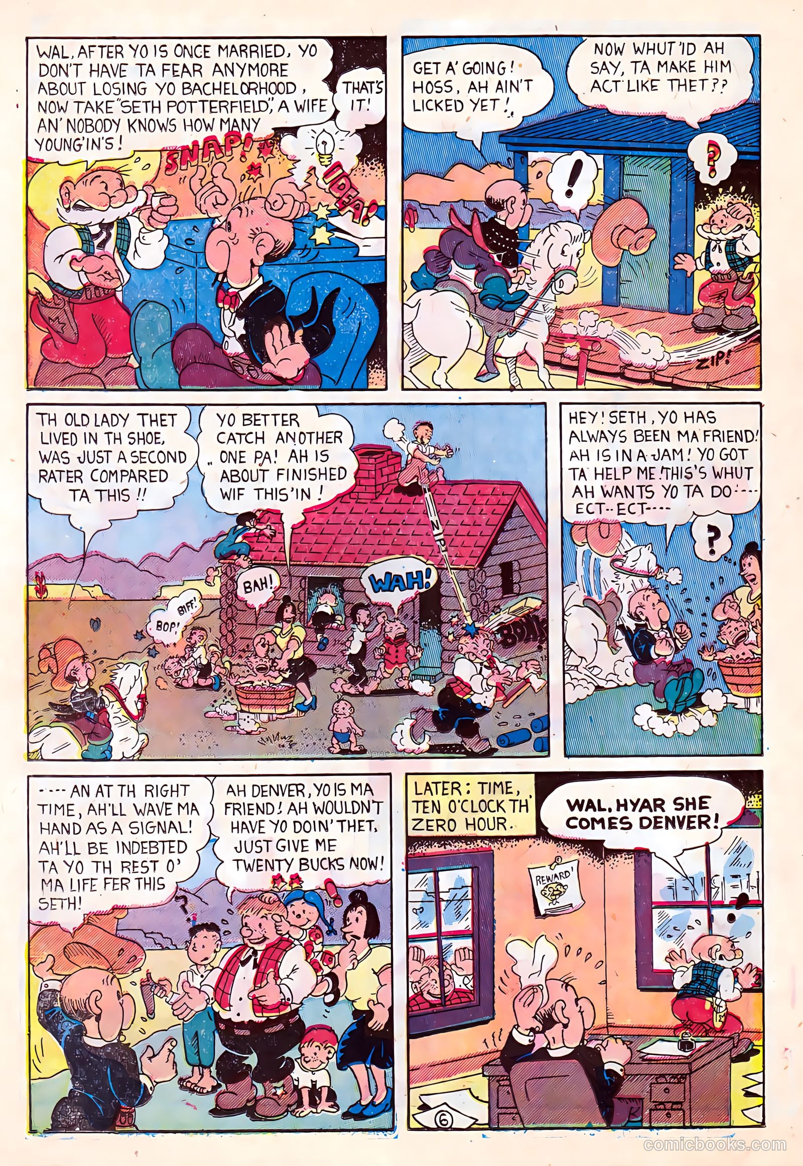 Cowboy Western #18 (1954) — page 12 of 36