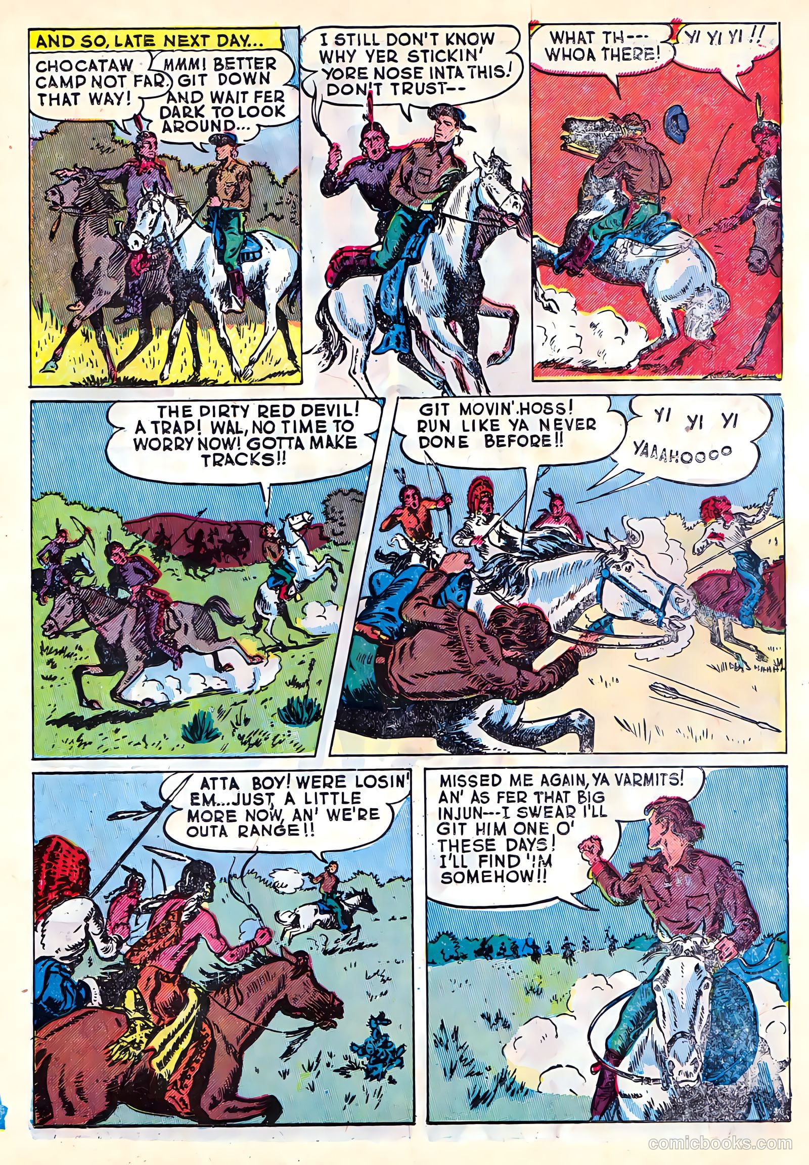 Cowboy Western #18 (1954) — page 15 of 36