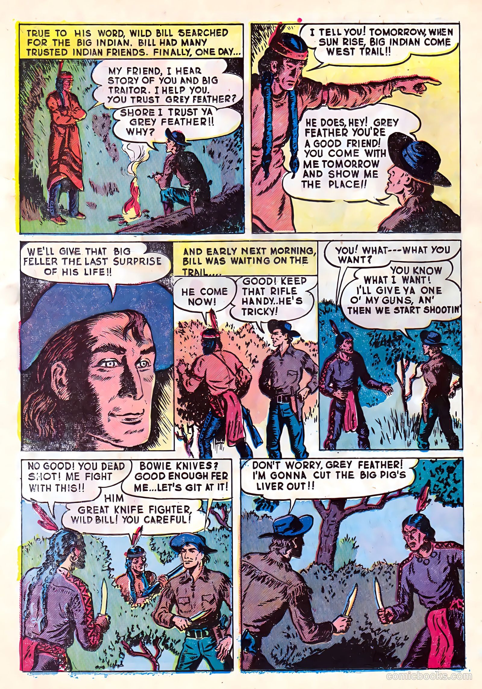 Cowboy Western #18 (1954) — page 16 of 36