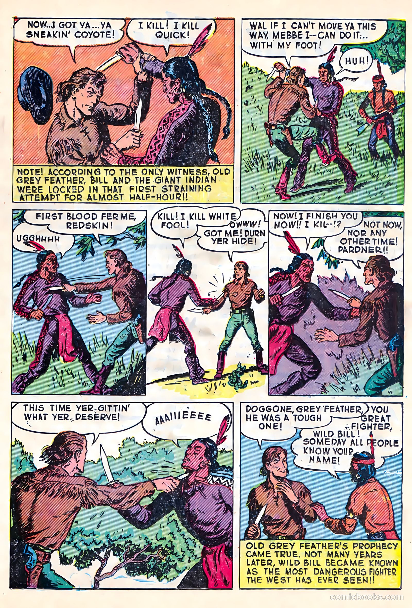 Cowboy Western #18 (1954) — page 17 of 36