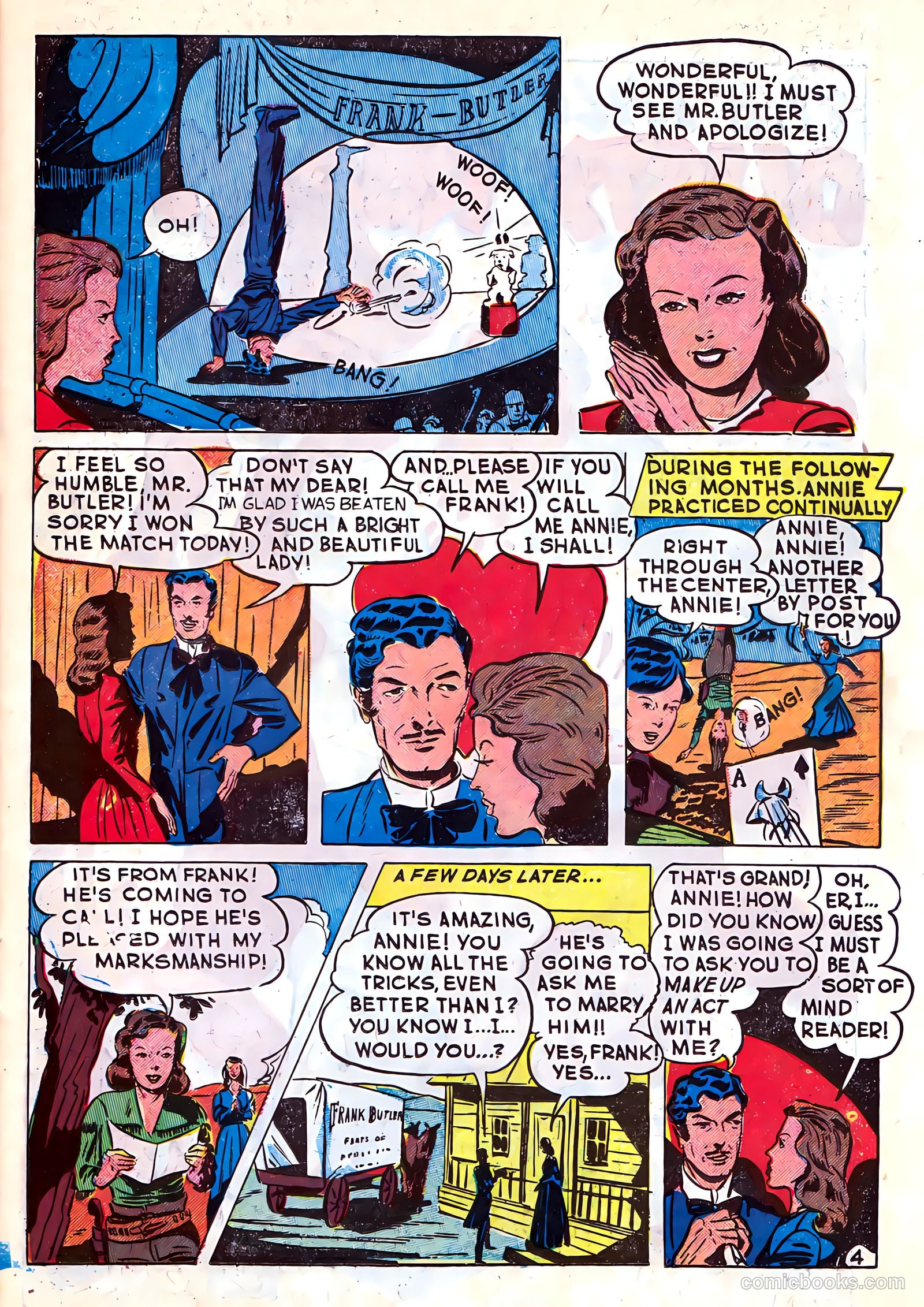Cowboy Western #18 (1954) — page 23 of 36