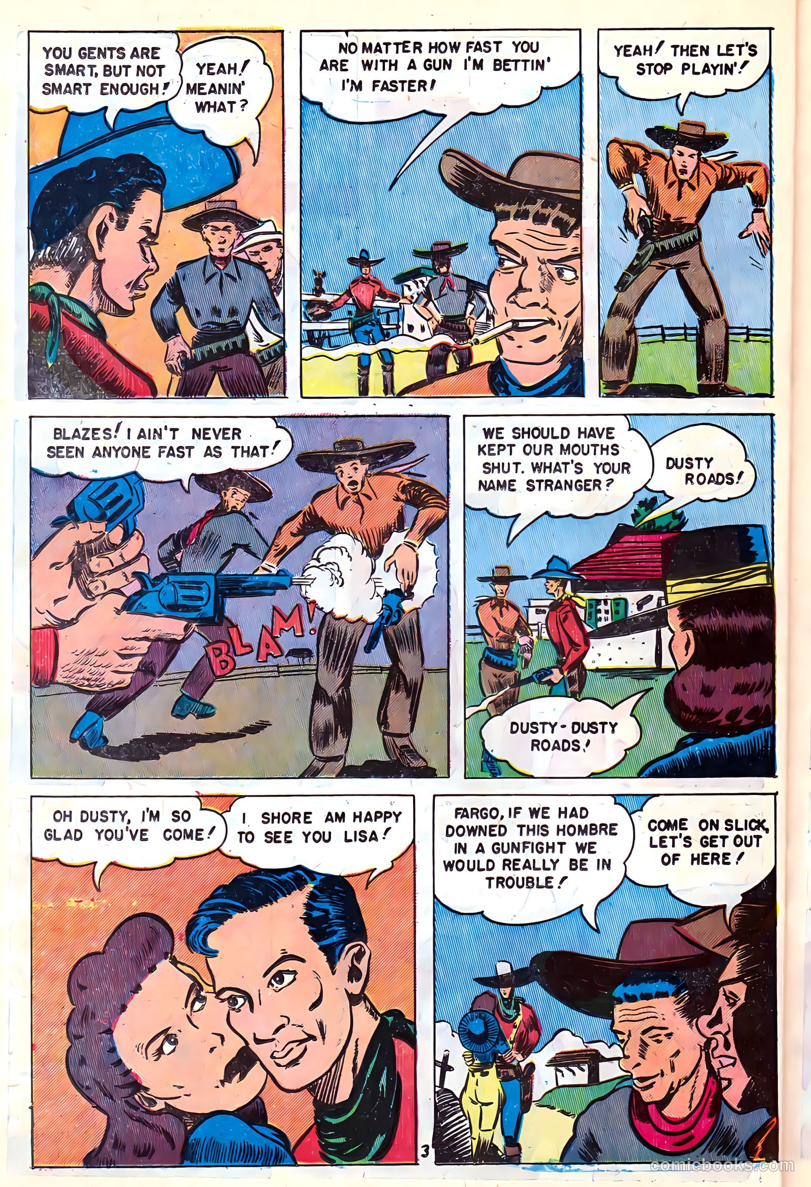 Cowboy Western #18 (1954) — page 26 of 36