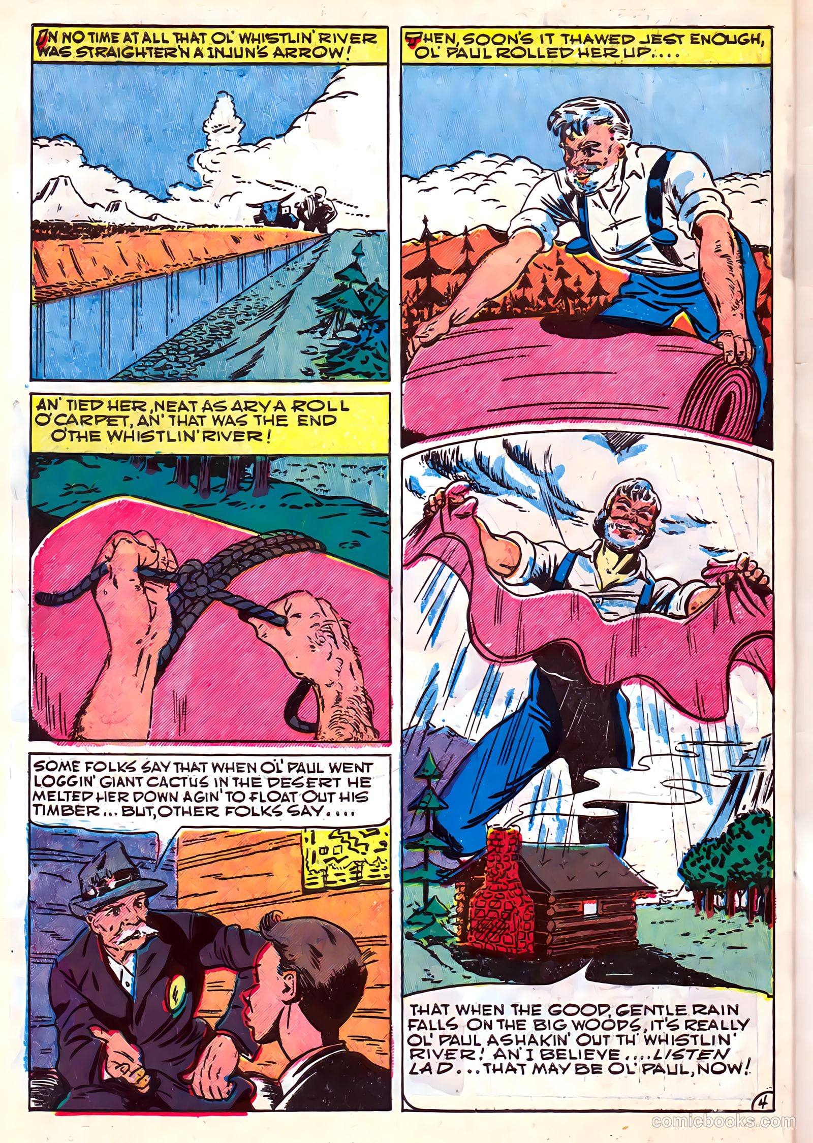 Cowboy Western #18 (1954) — page 34 of 36