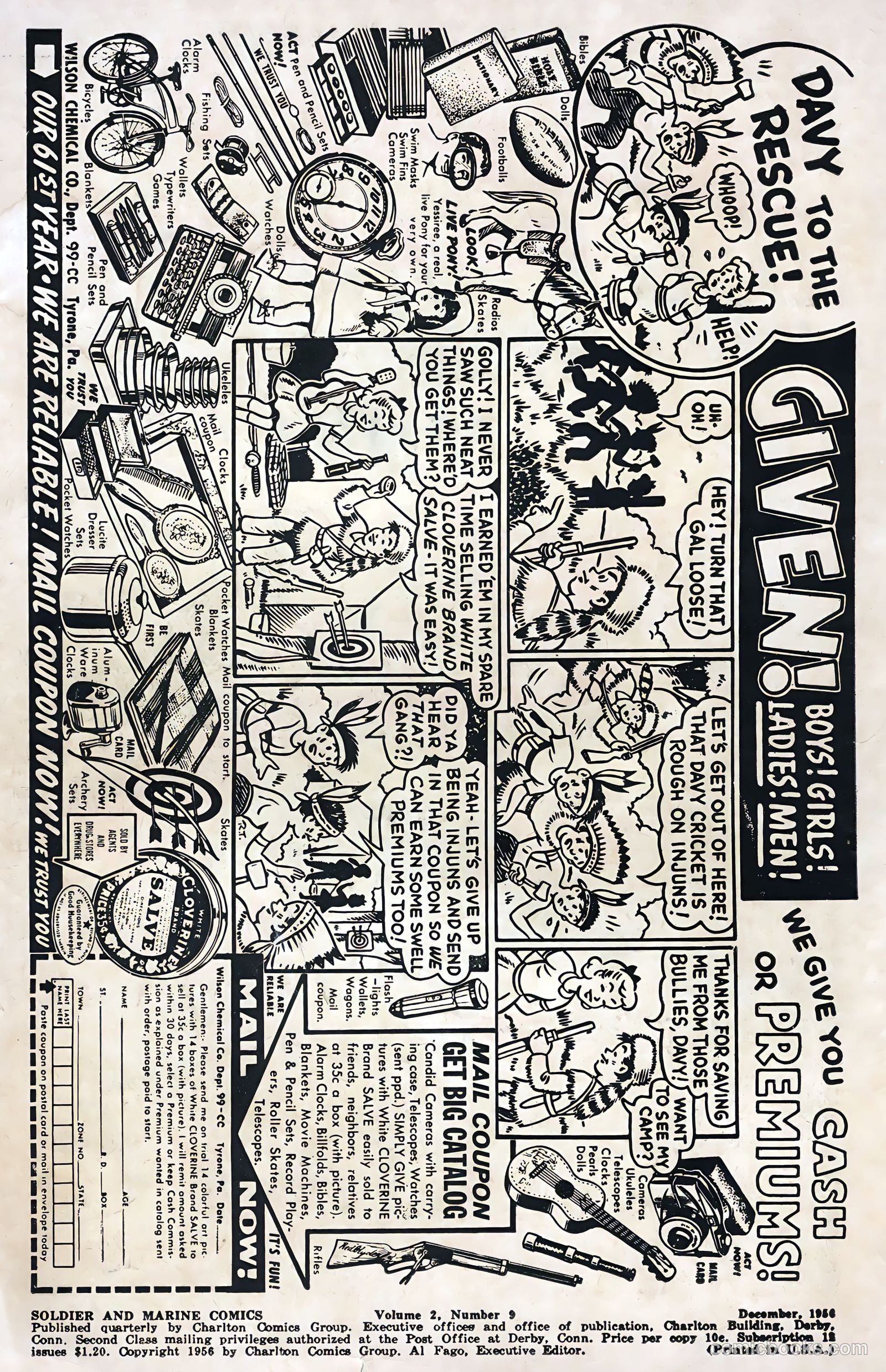 Soldier and Marine Comics #16 (1954) — page 2 of 36