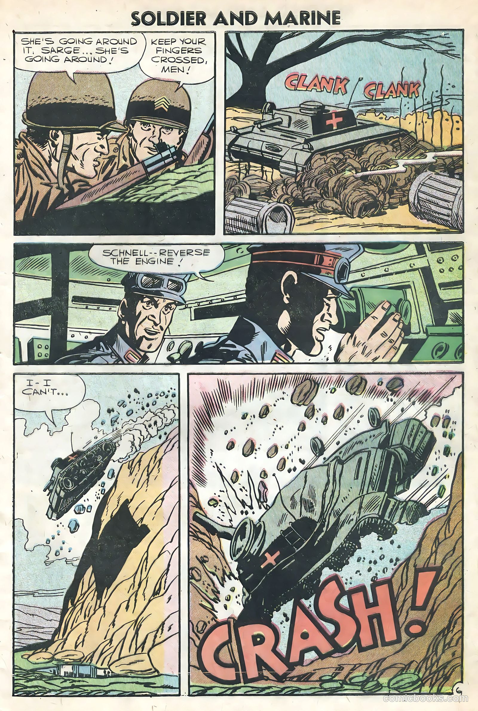 Soldier and Marine Comics #16 (1954) — page 9 of 36