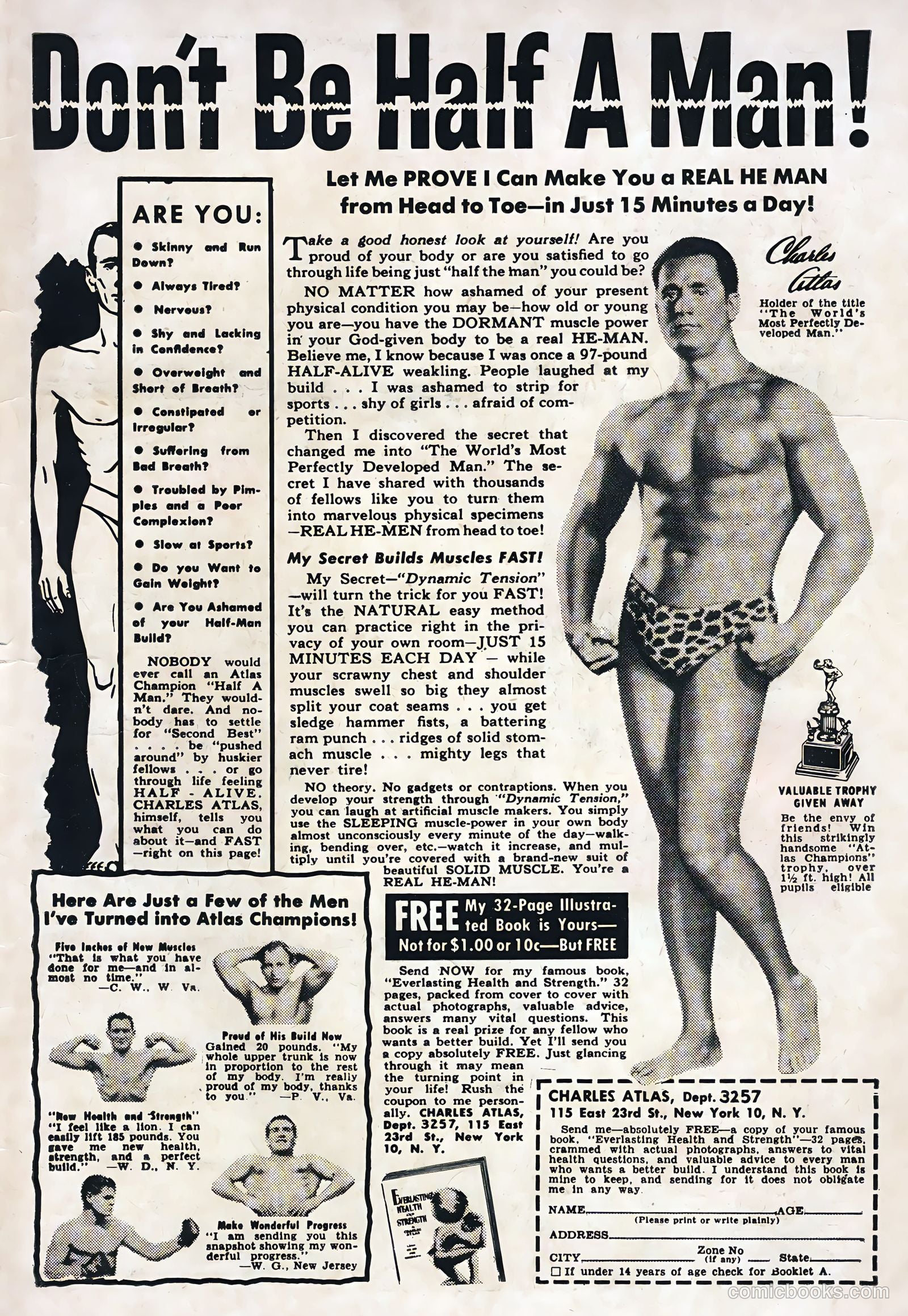 Soldier and Marine Comics #16 (1954) — page 35 of 36