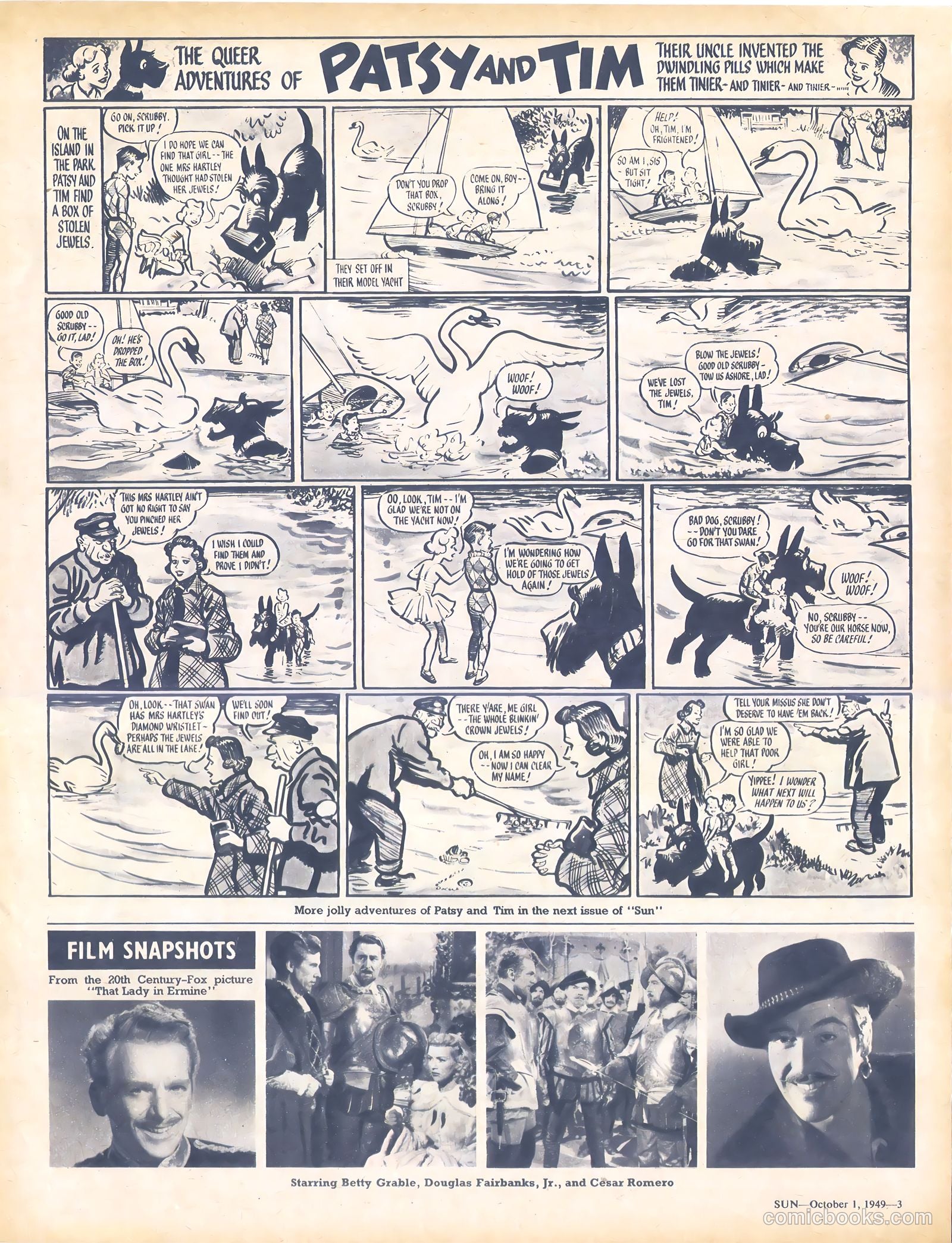 Sun #50 (1947) — page 3 of 8