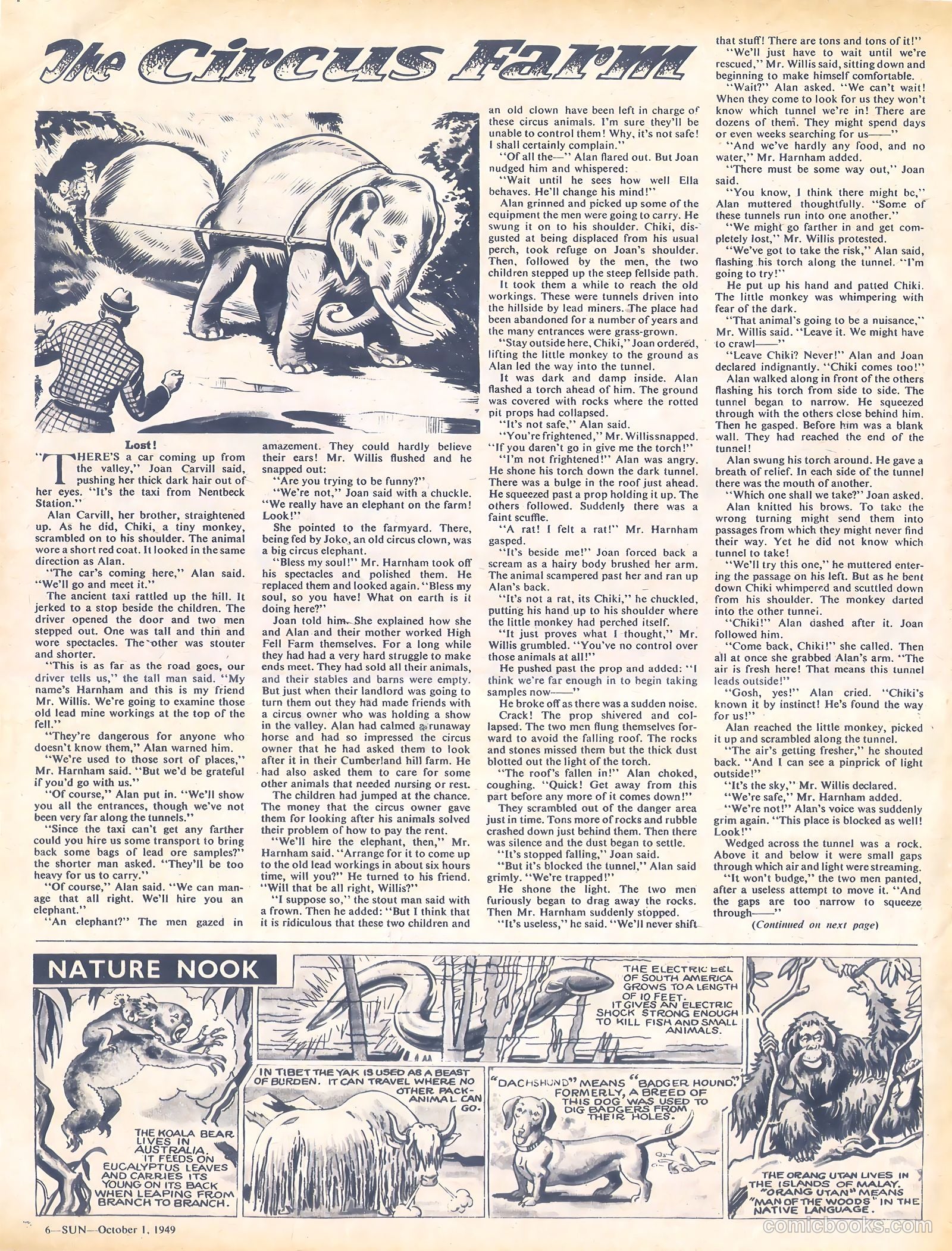 Sun #50 (1947) — page 6 of 8