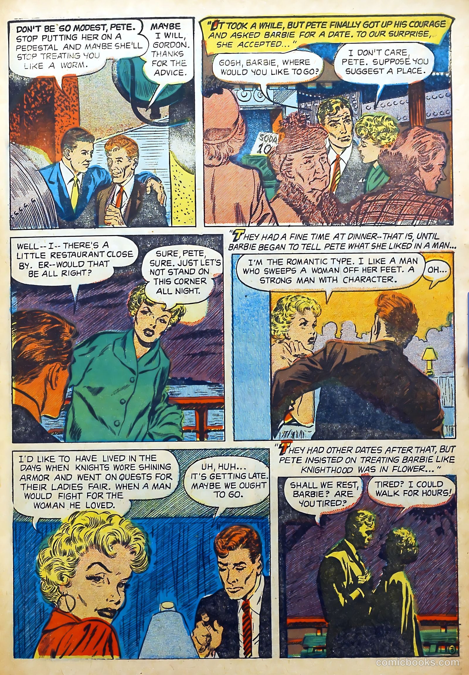 Youthful Romances #8 (1953) — page 5 of 36