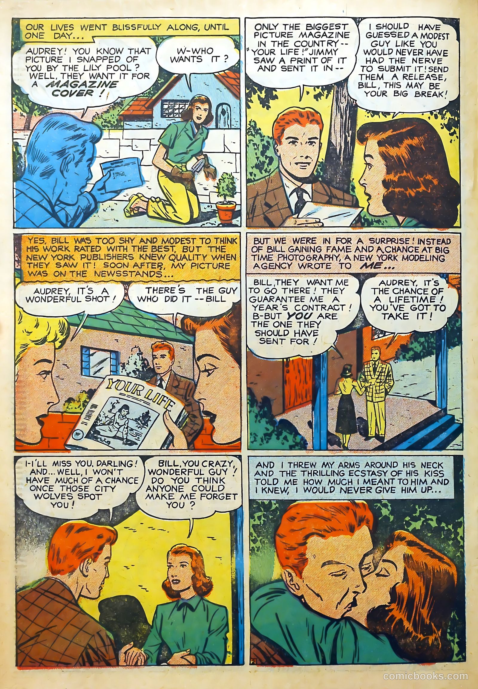 Youthful Romances #8 (1953) — page 20 of 36