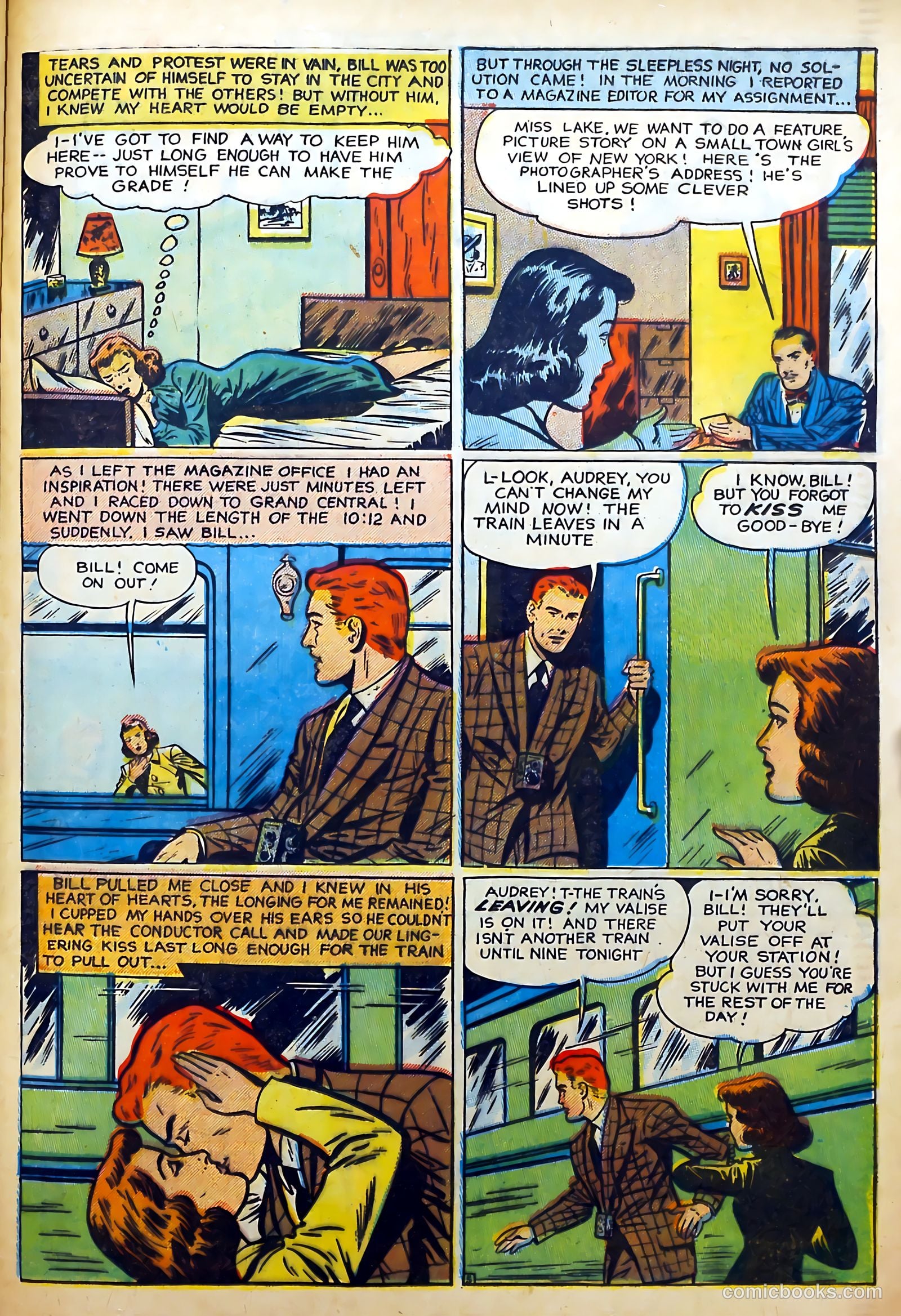 Youthful Romances #8 (1953) — page 23 of 36
