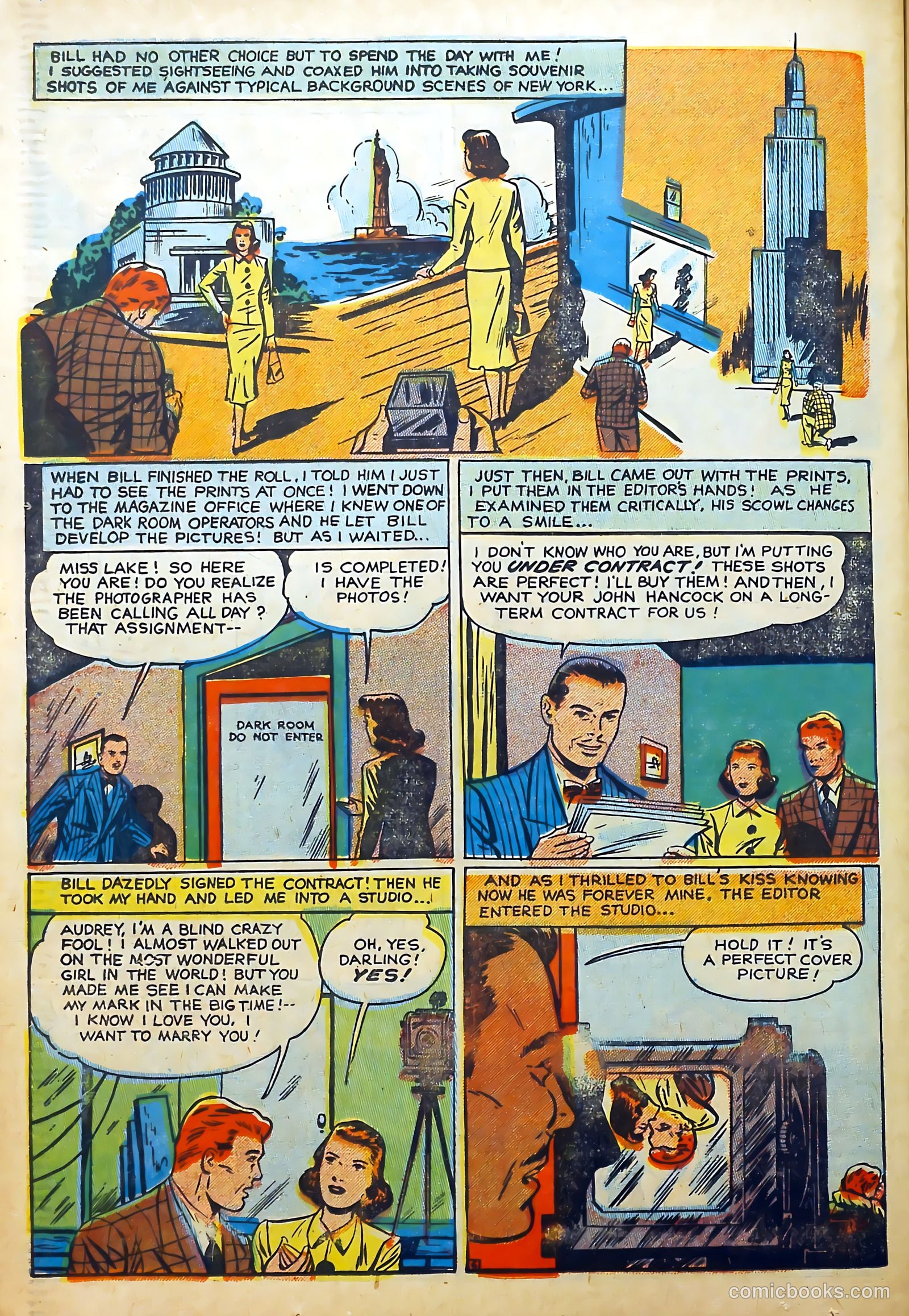 Youthful Romances #8 (1953) — page 24 of 36