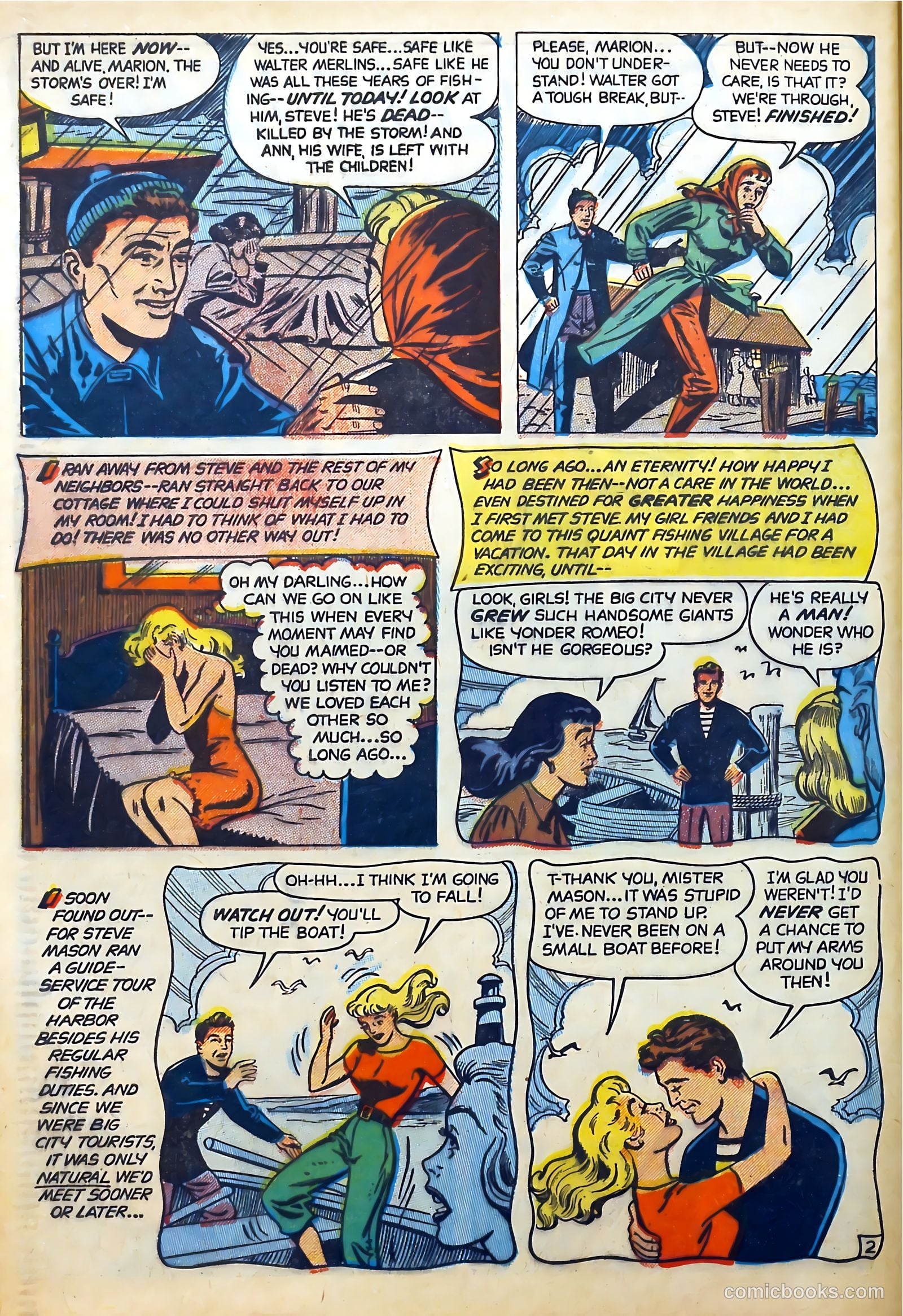 Youthful Romances #8 (1953) — page 30 of 36