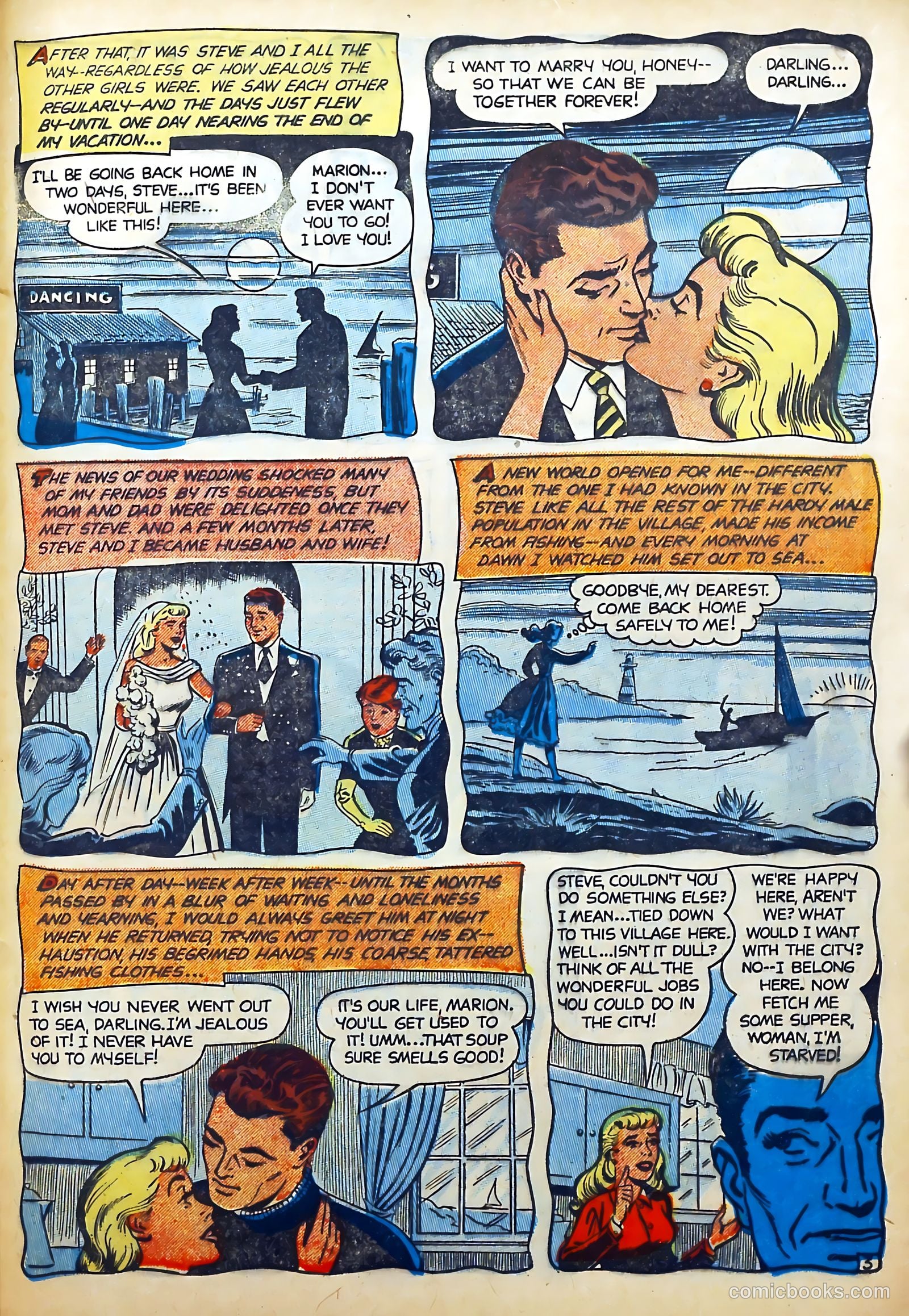 Youthful Romances #8 (1953) — page 31 of 36