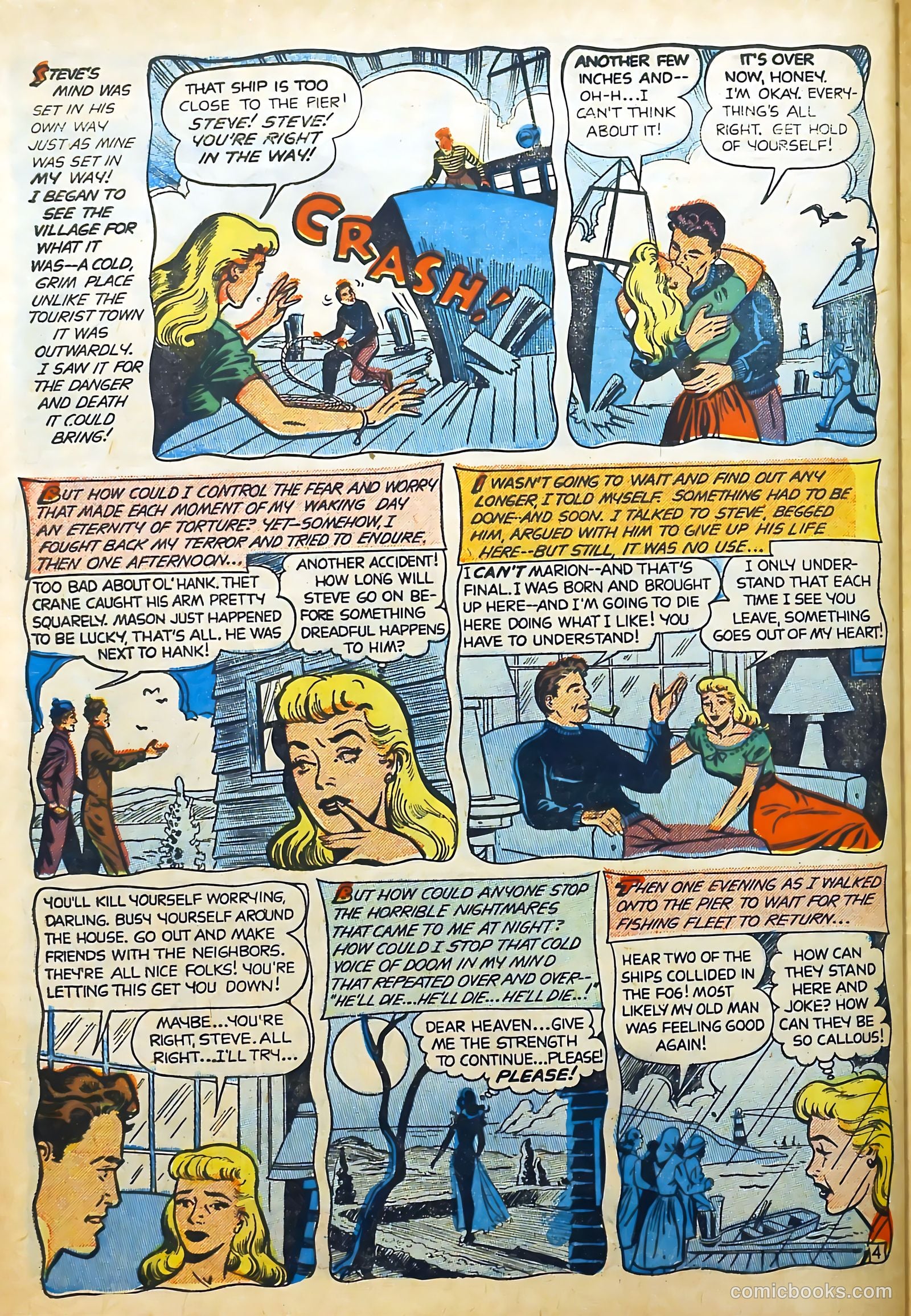 Youthful Romances #8 (1953) — page 32 of 36