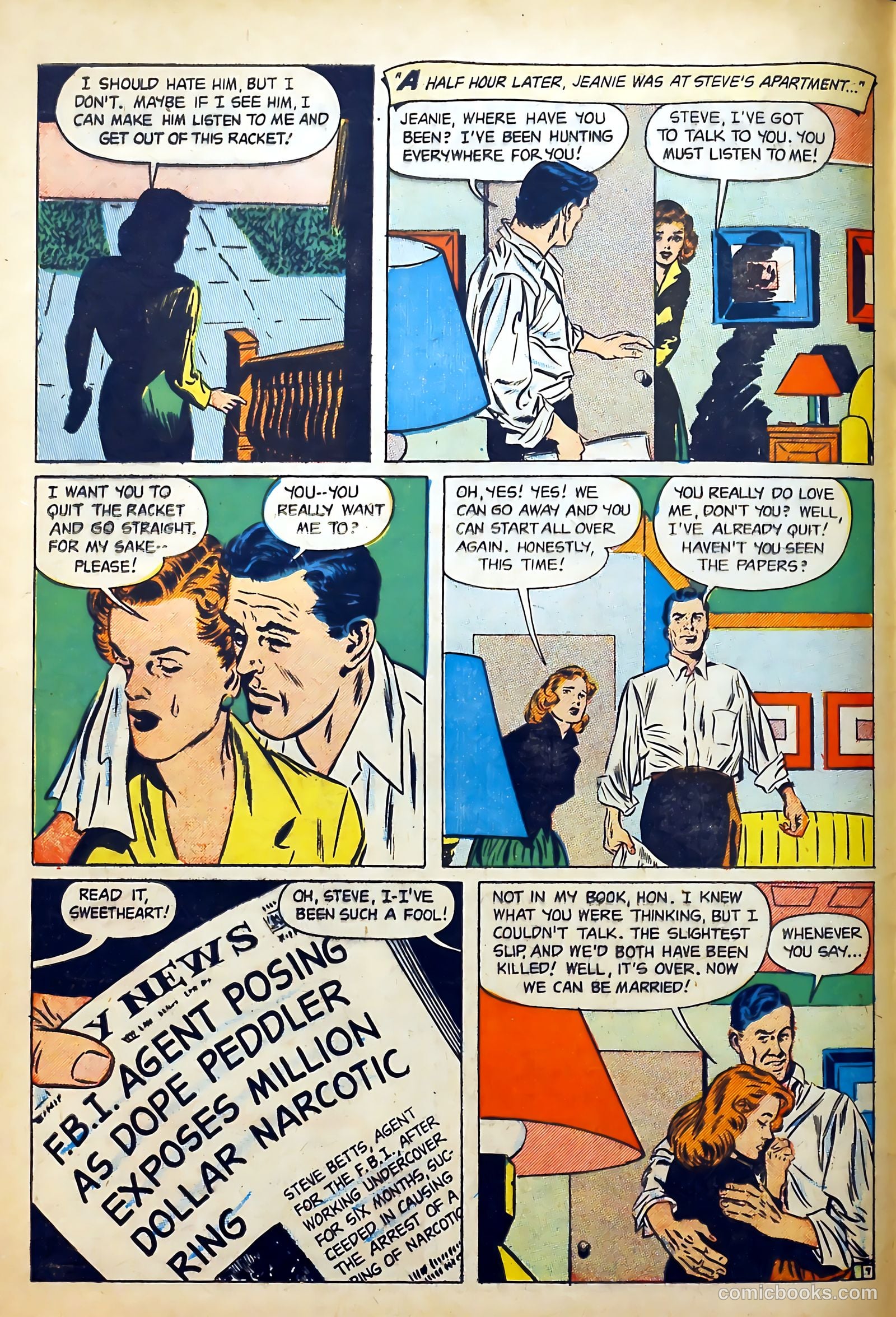Youthful Romances #6 (1953) — page 10 of 36