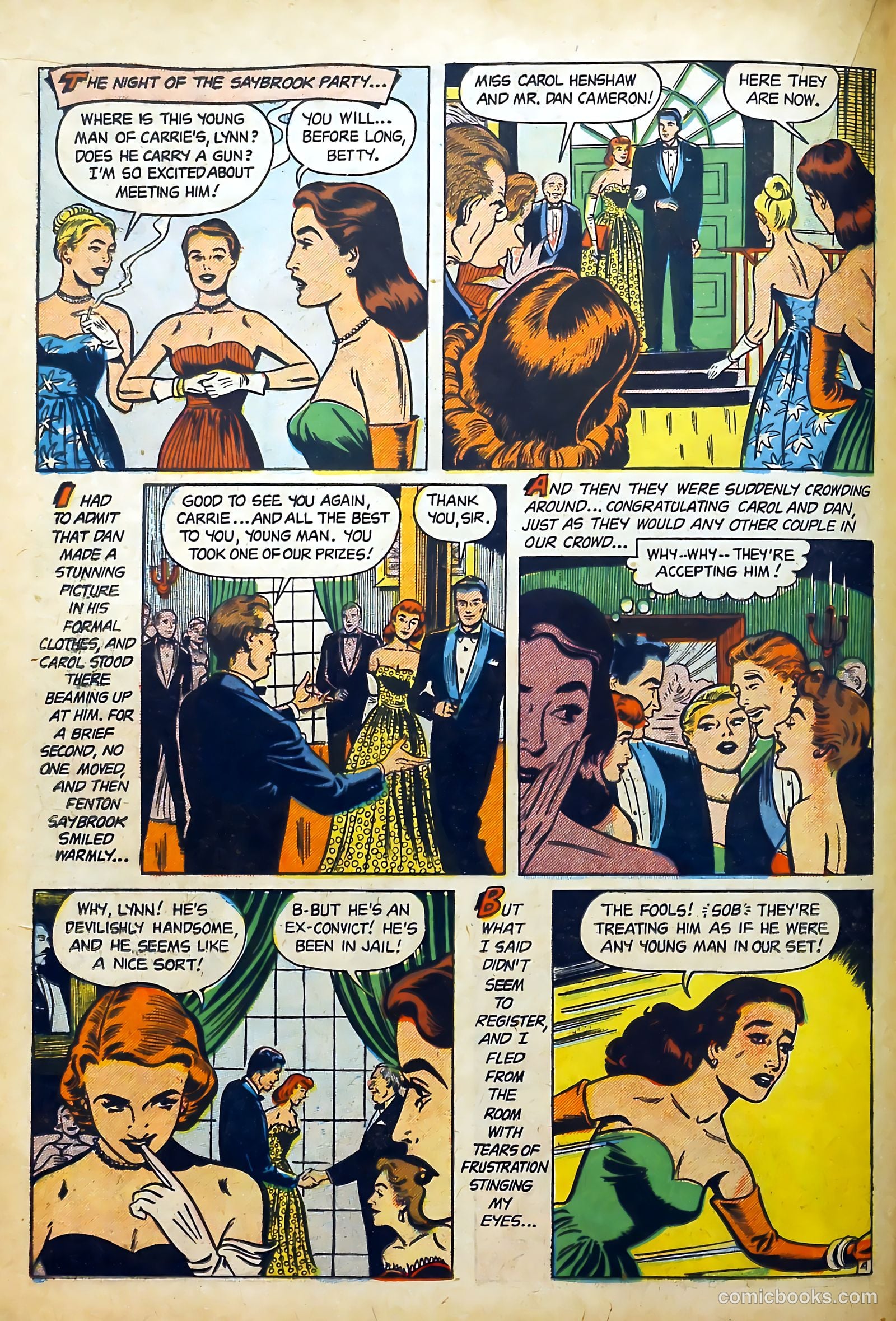Youthful Romances #6 (1953) — page 16 of 36