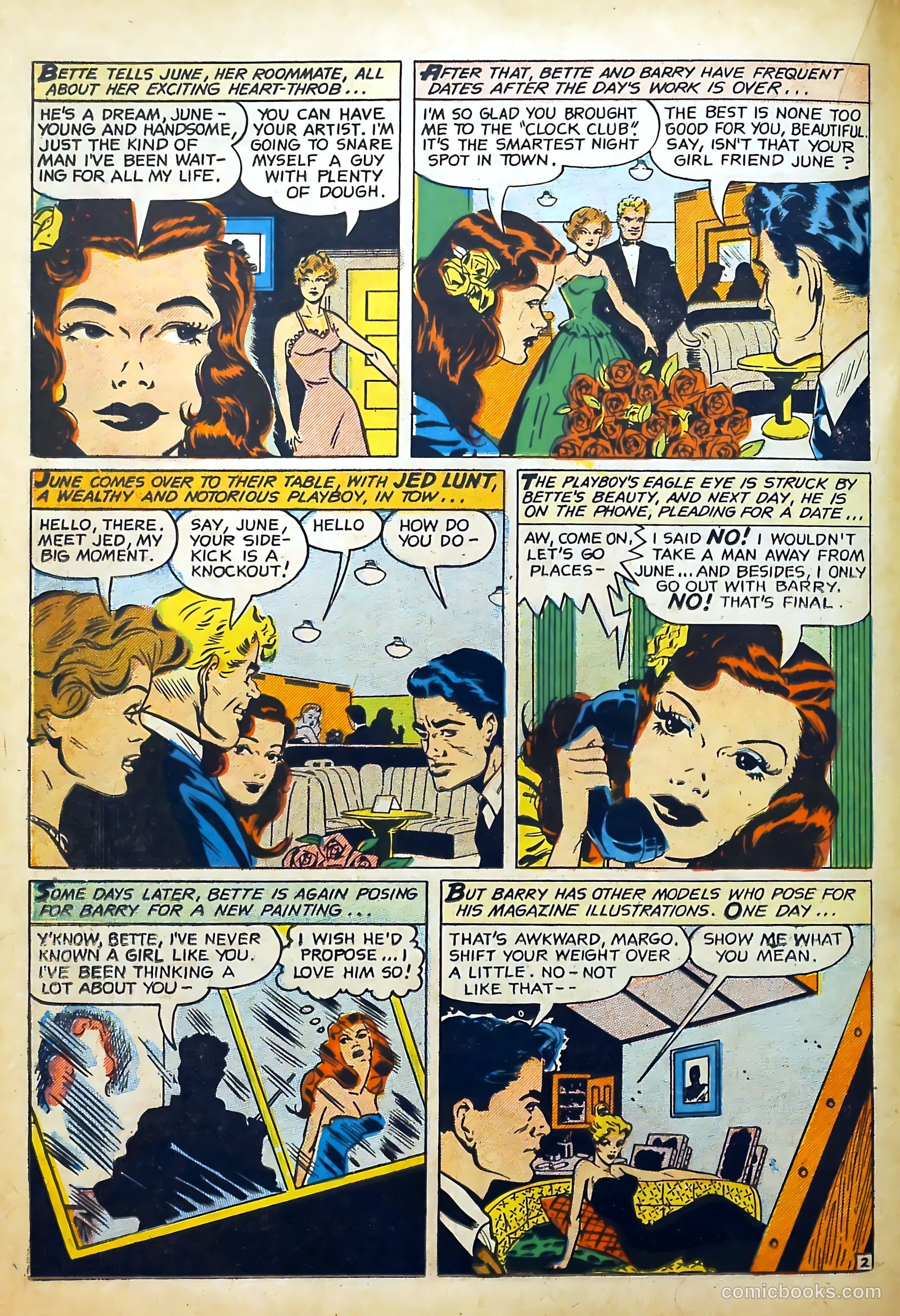 Youthful Romances #6 (1953) — page 20 of 36