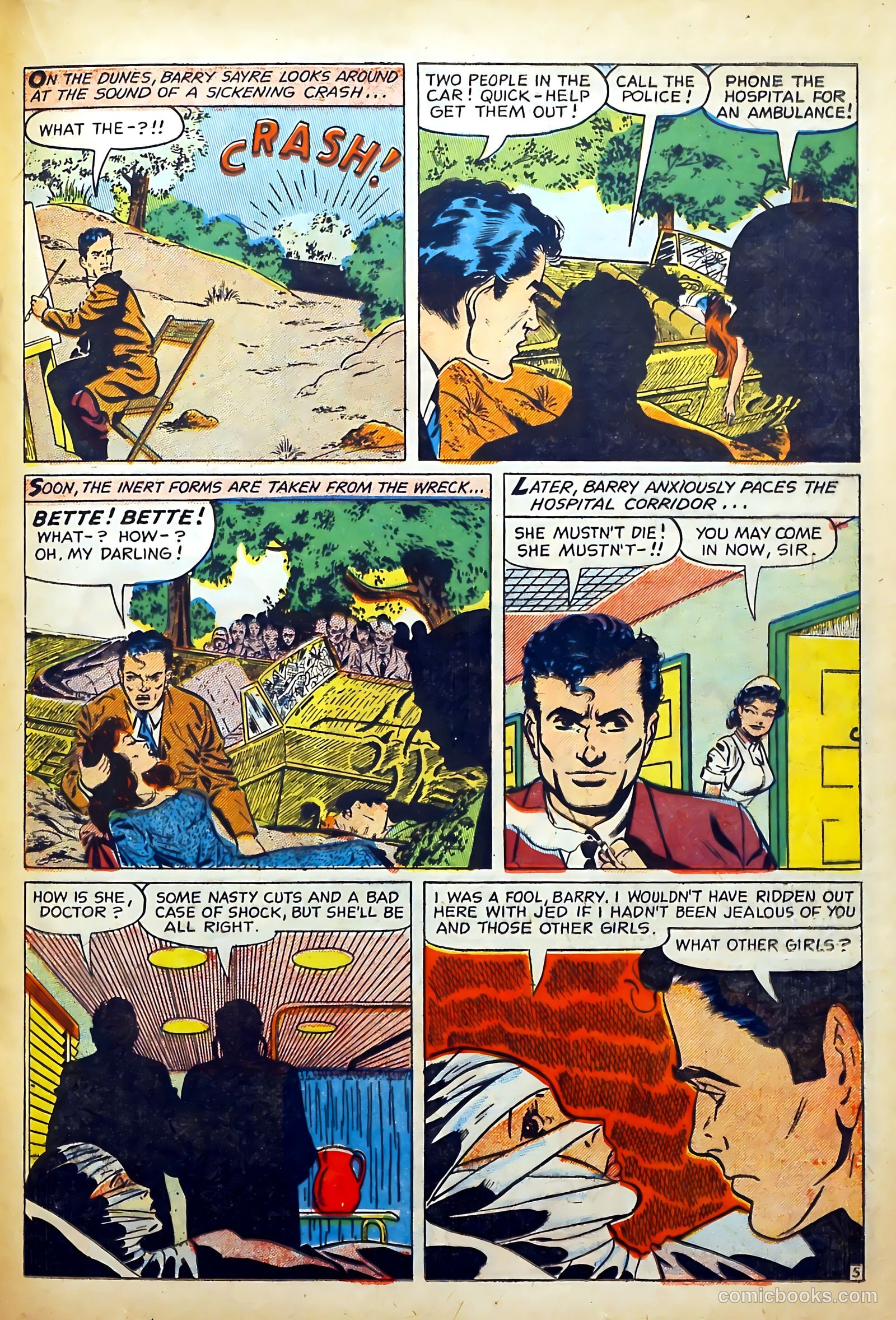 Youthful Romances #6 (1953) — page 23 of 36