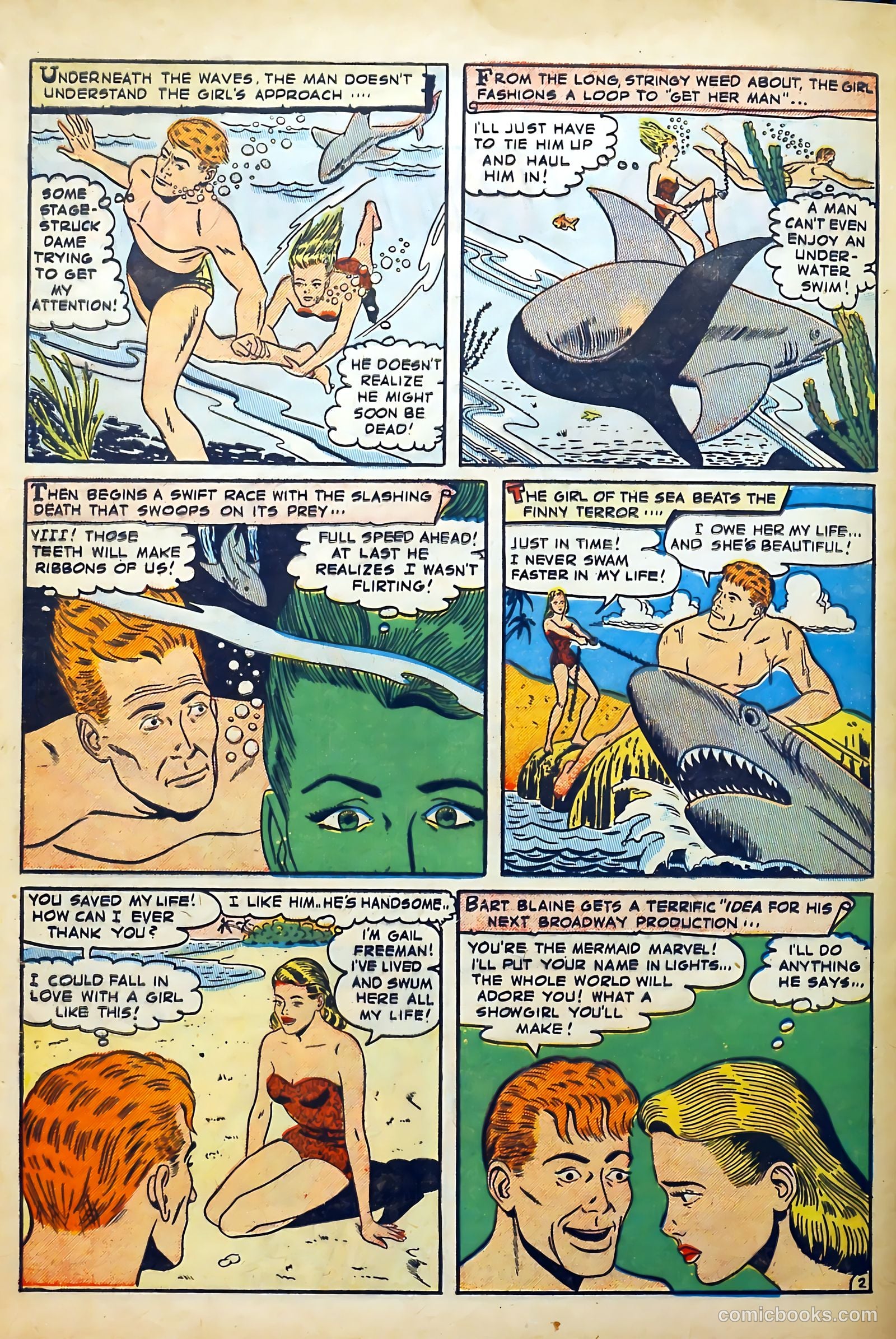 Youthful Romances #6 (1953) — page 30 of 36