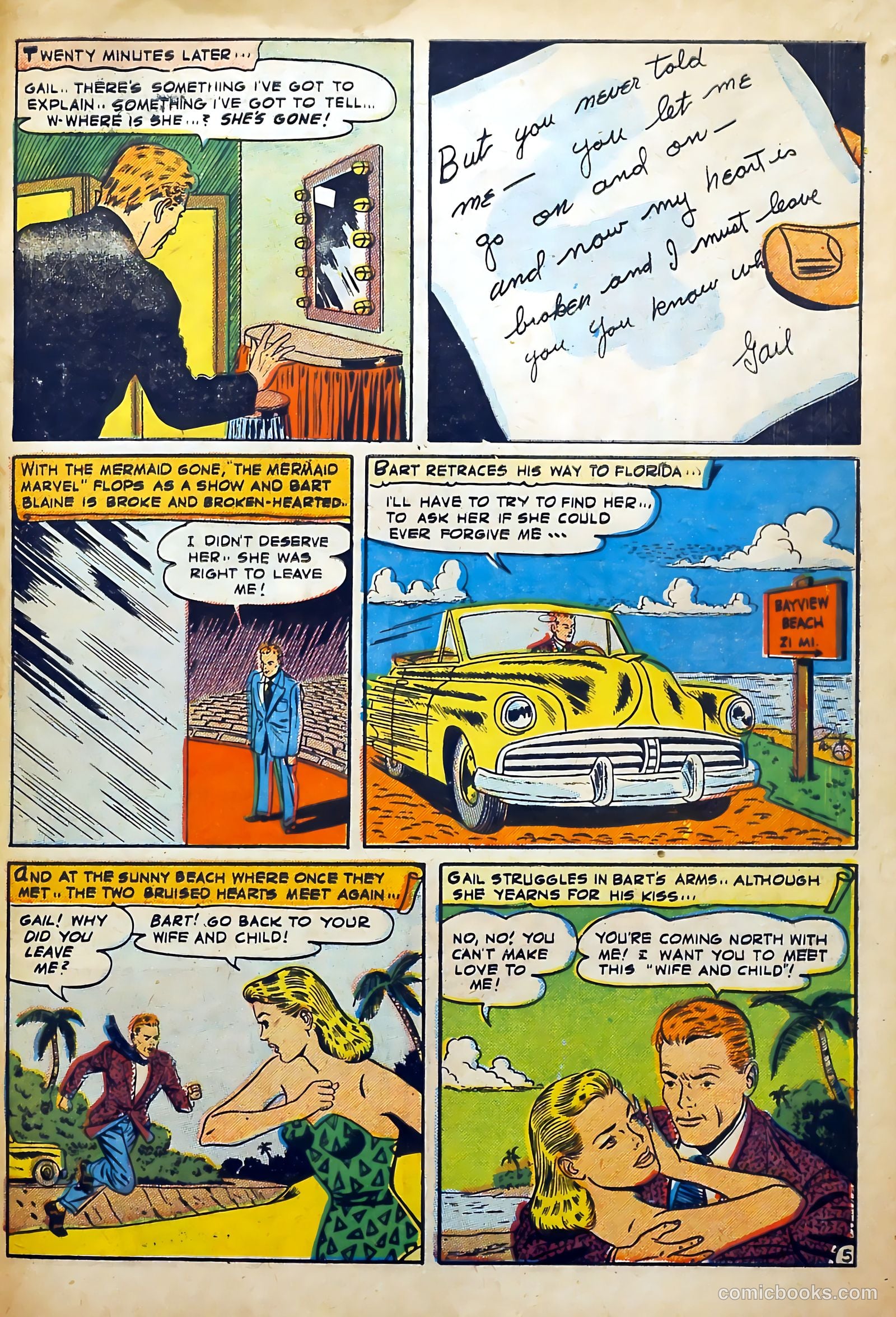 Youthful Romances #6 (1953) — page 33 of 36