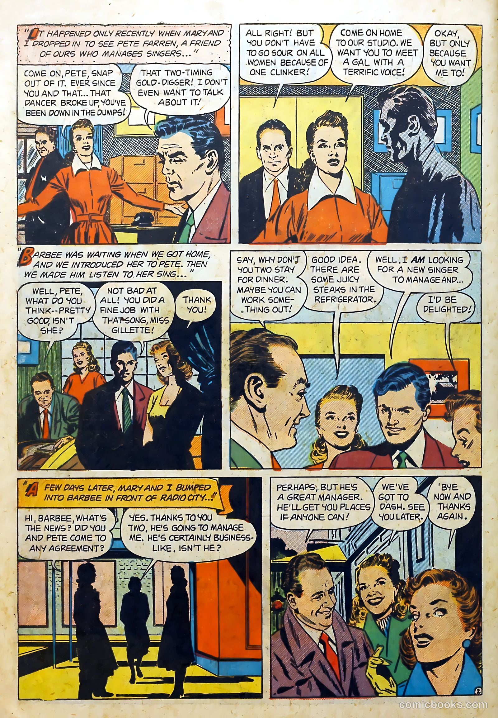 Youthful Romances #5 (1953) — page 4 of 36