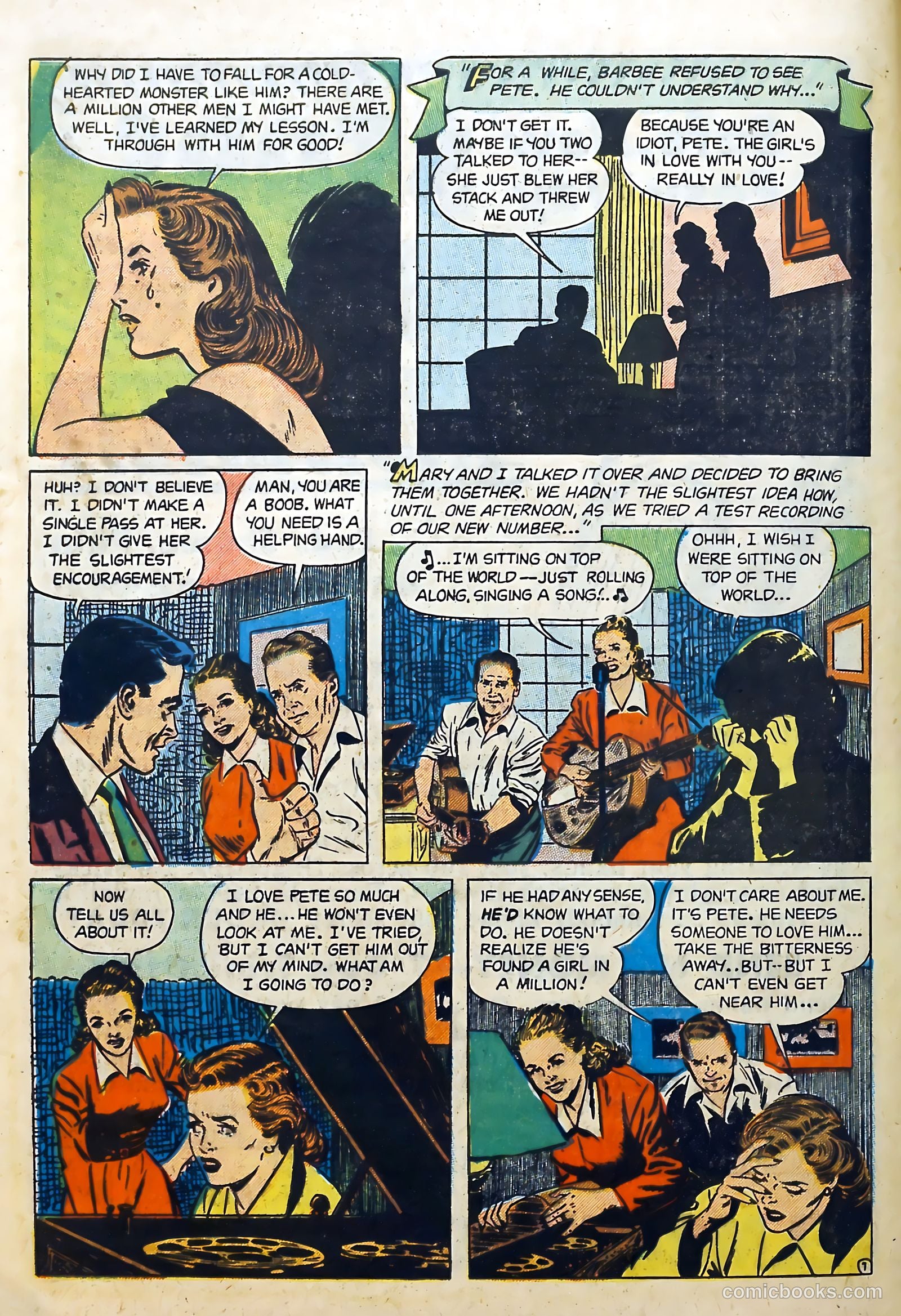 Youthful Romances #5 (1953) — page 10 of 36