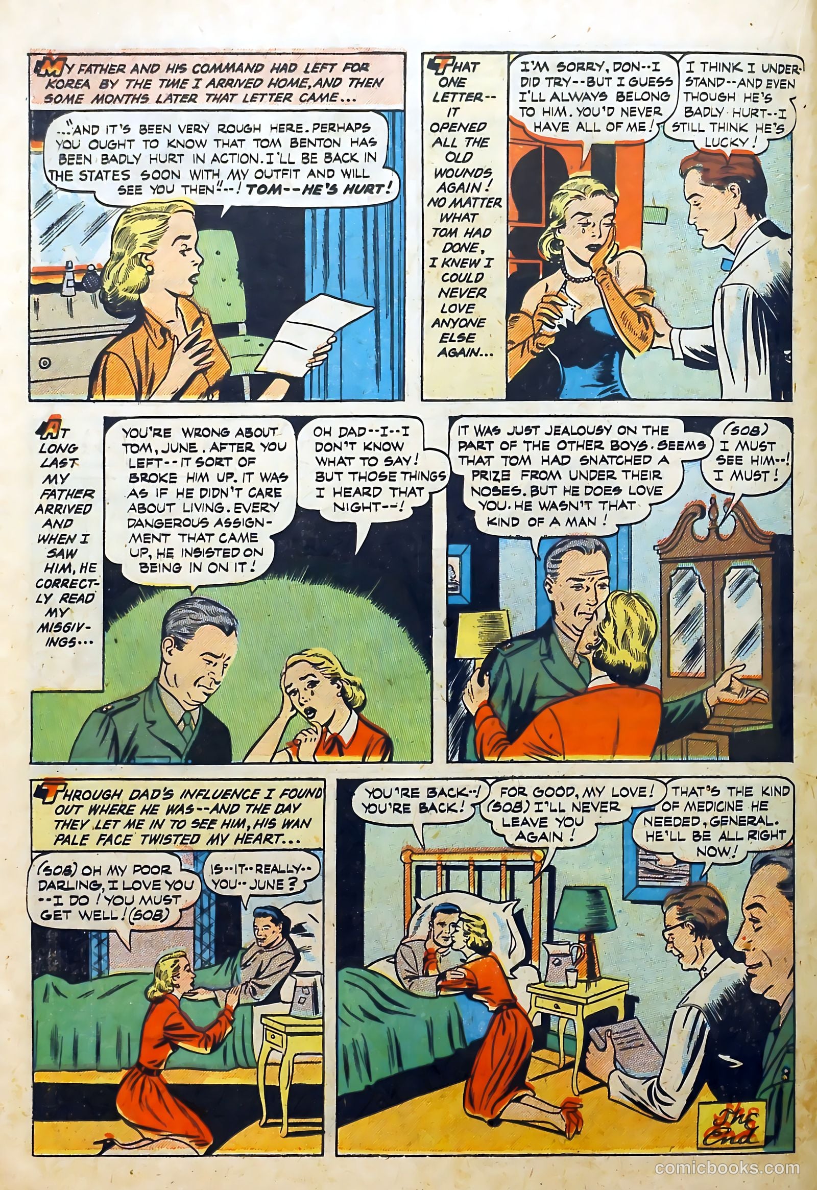 Youthful Romances #5 (1953) — page 24 of 36