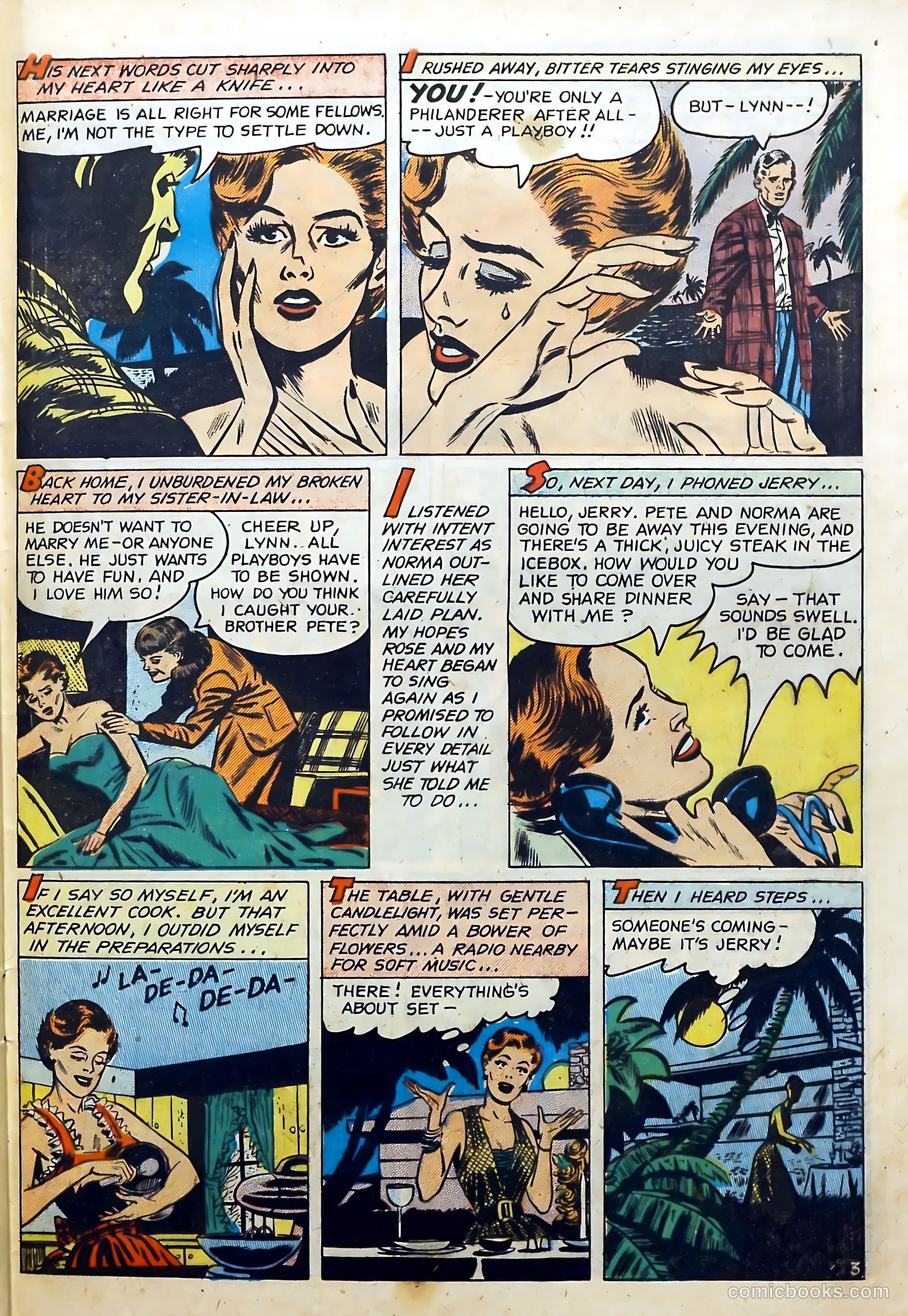 Youthful Romances #5 (1953) — page 31 of 36