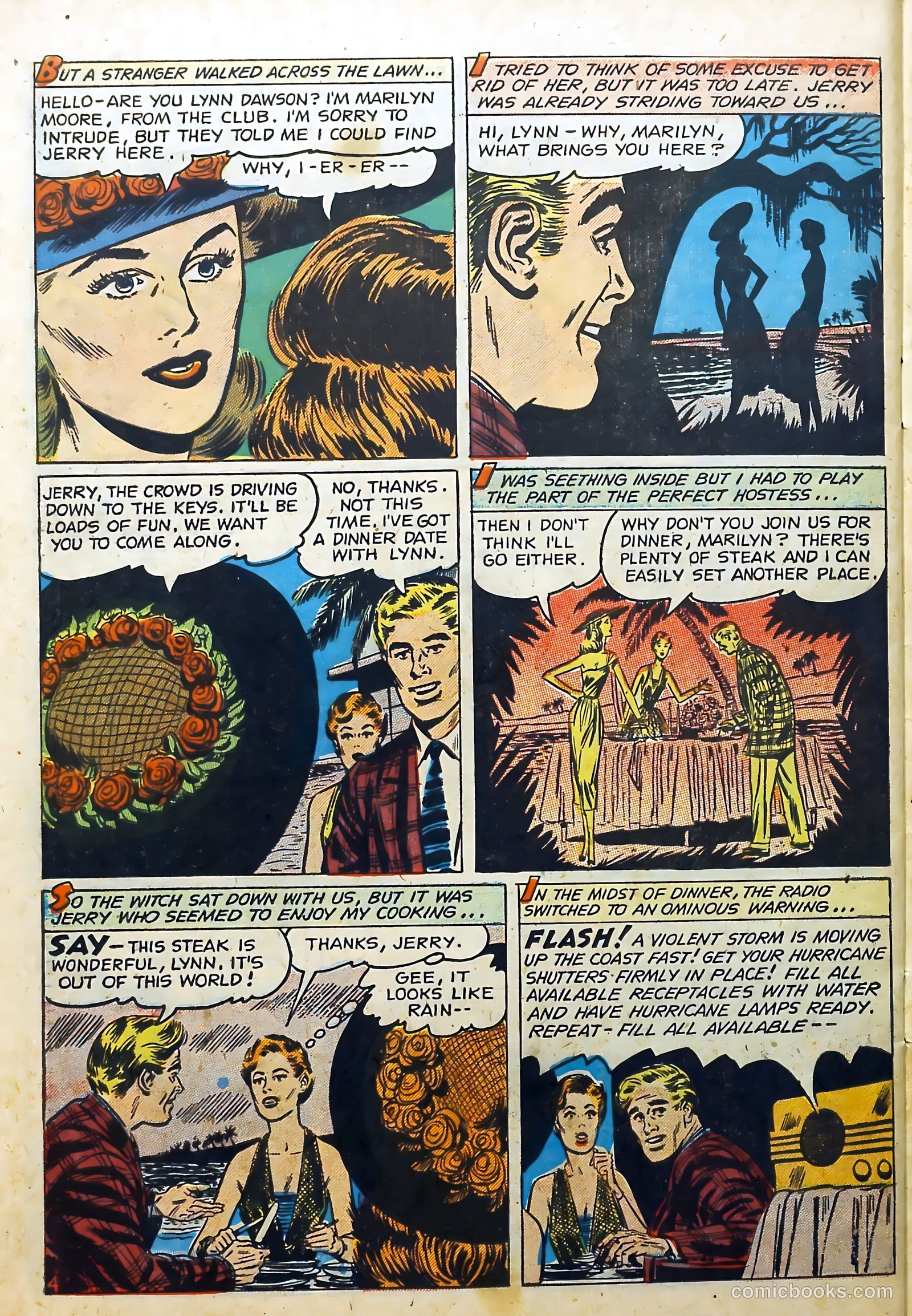 Youthful Romances #5 (1953) — page 32 of 36