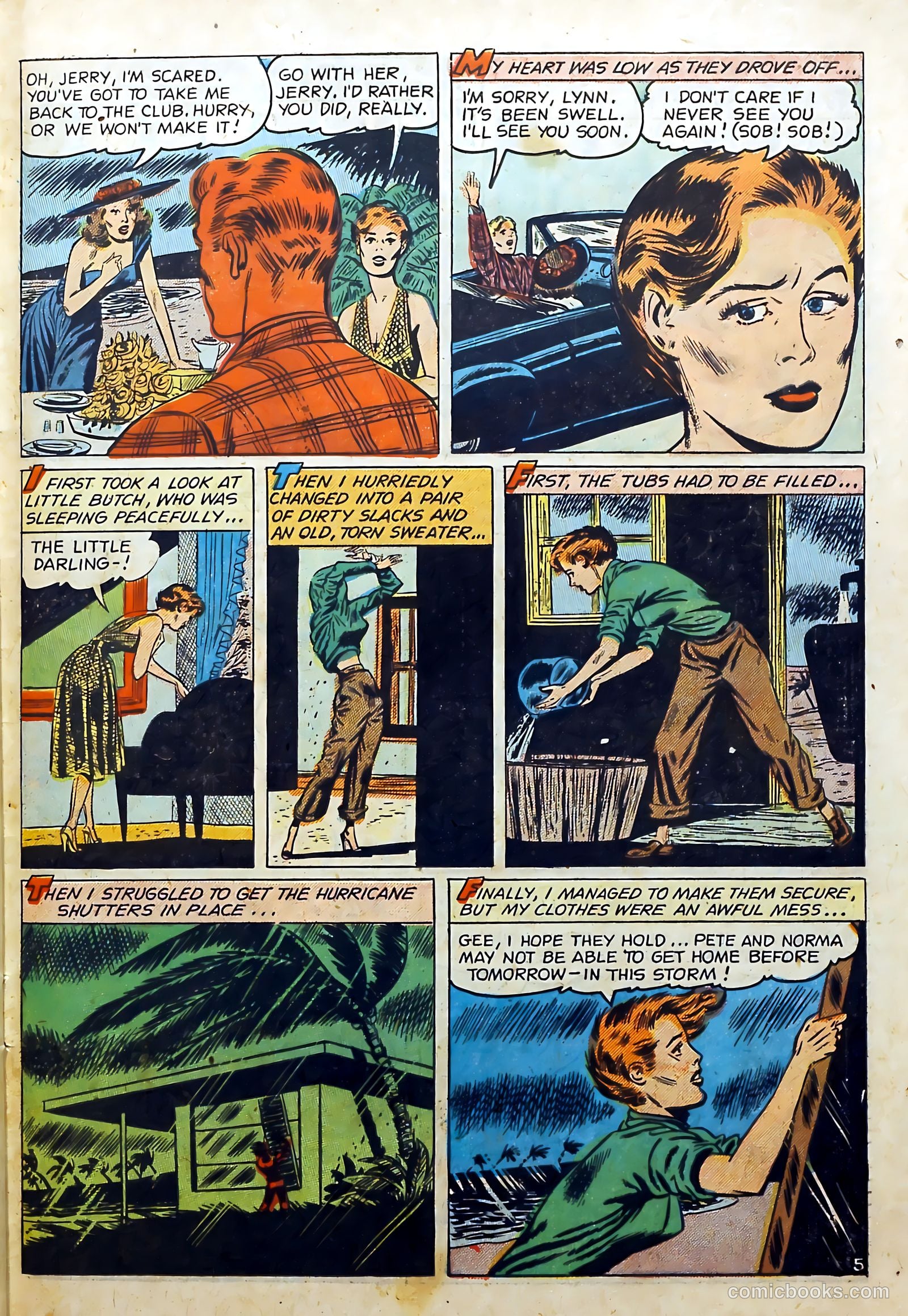 Youthful Romances #5 (1953) — page 33 of 36