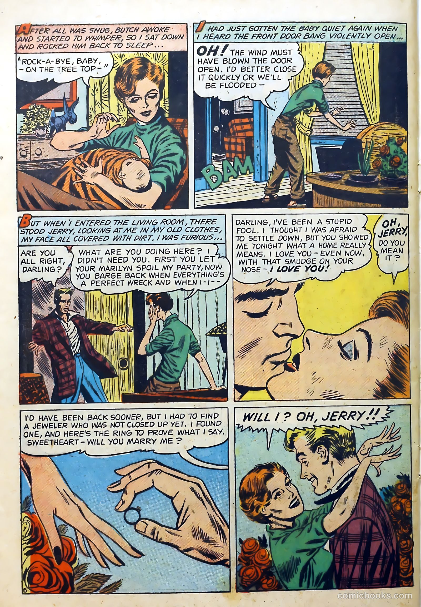 Youthful Romances #5 (1953) — page 34 of 36