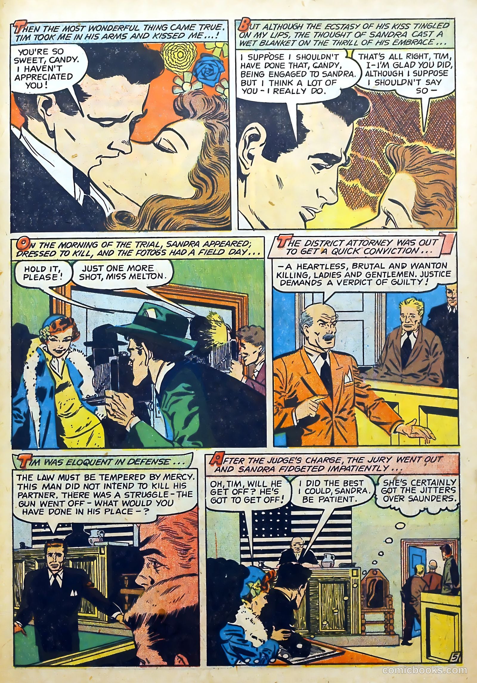 Youthful Romances #7 (1953) — page 33 of 36