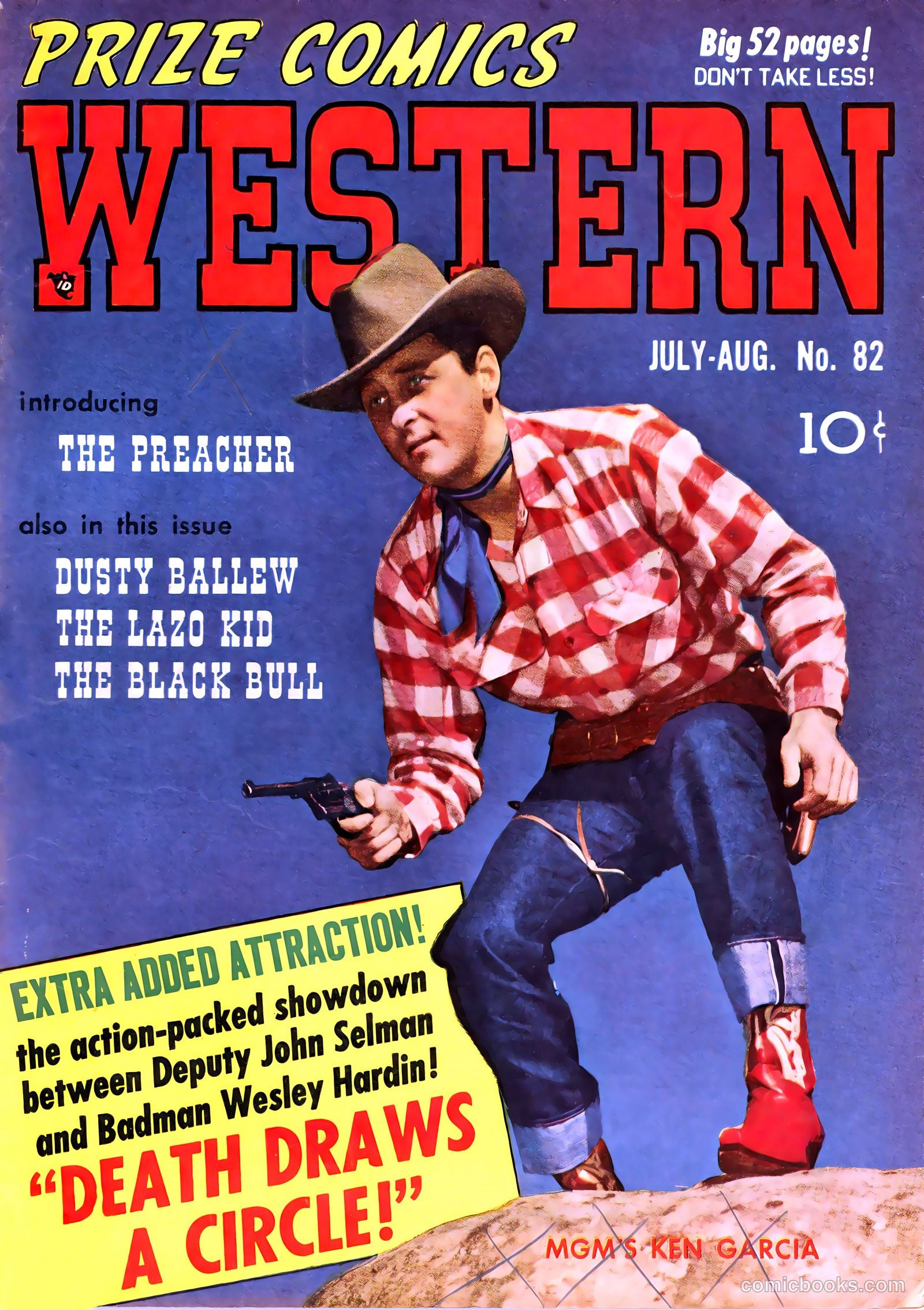 Prize Comics Western #82