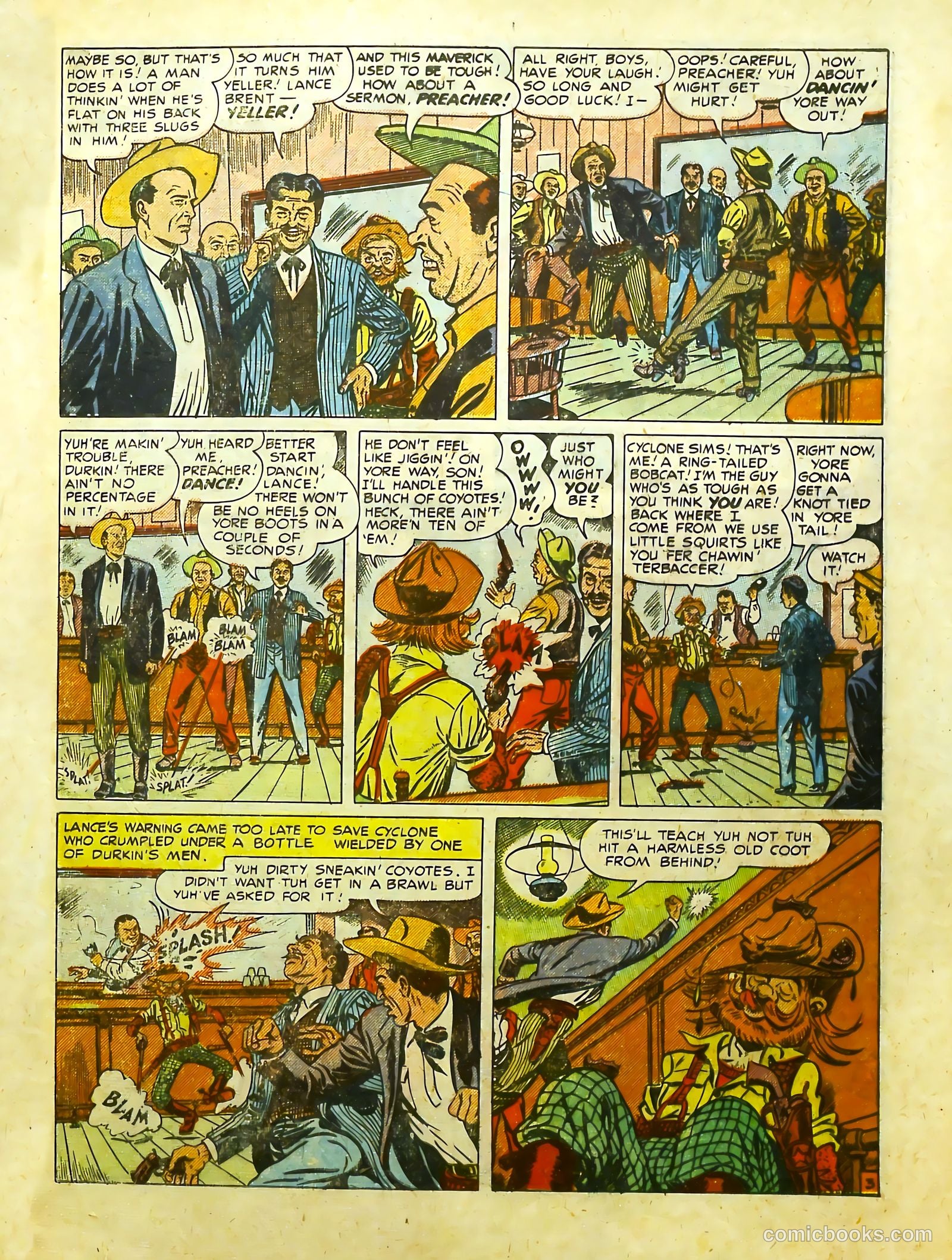 Prize Comics Western #82 (1950) — page 5 of 52