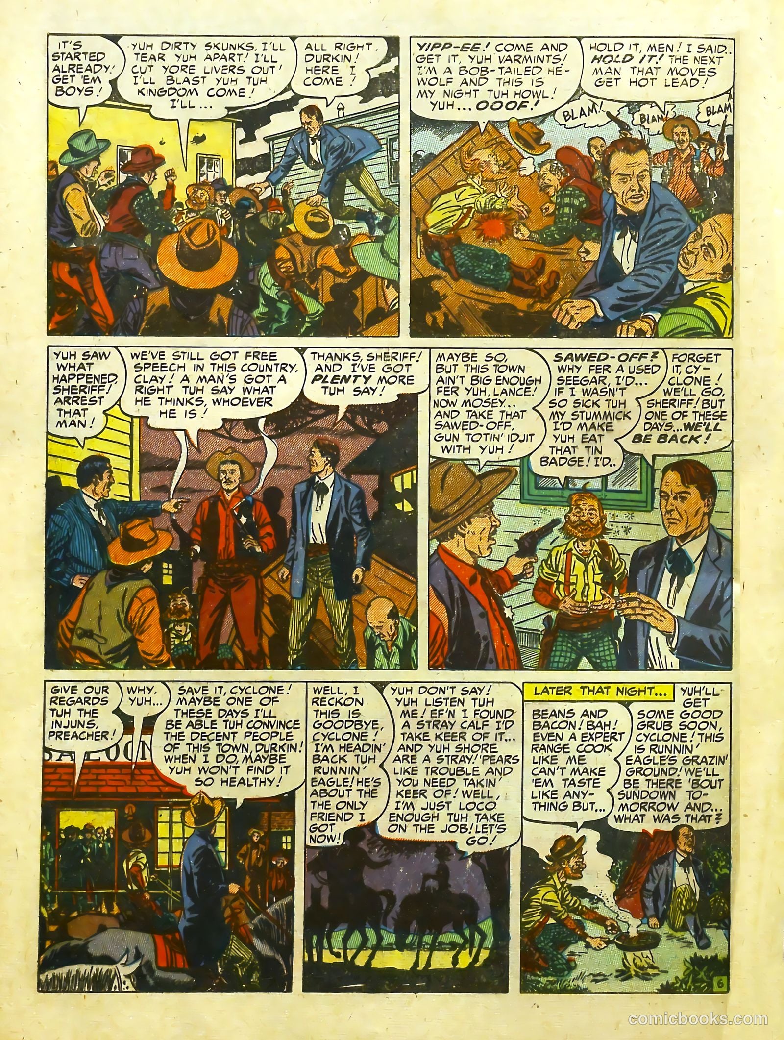 Prize Comics Western #82 (1950) — page 8 of 52