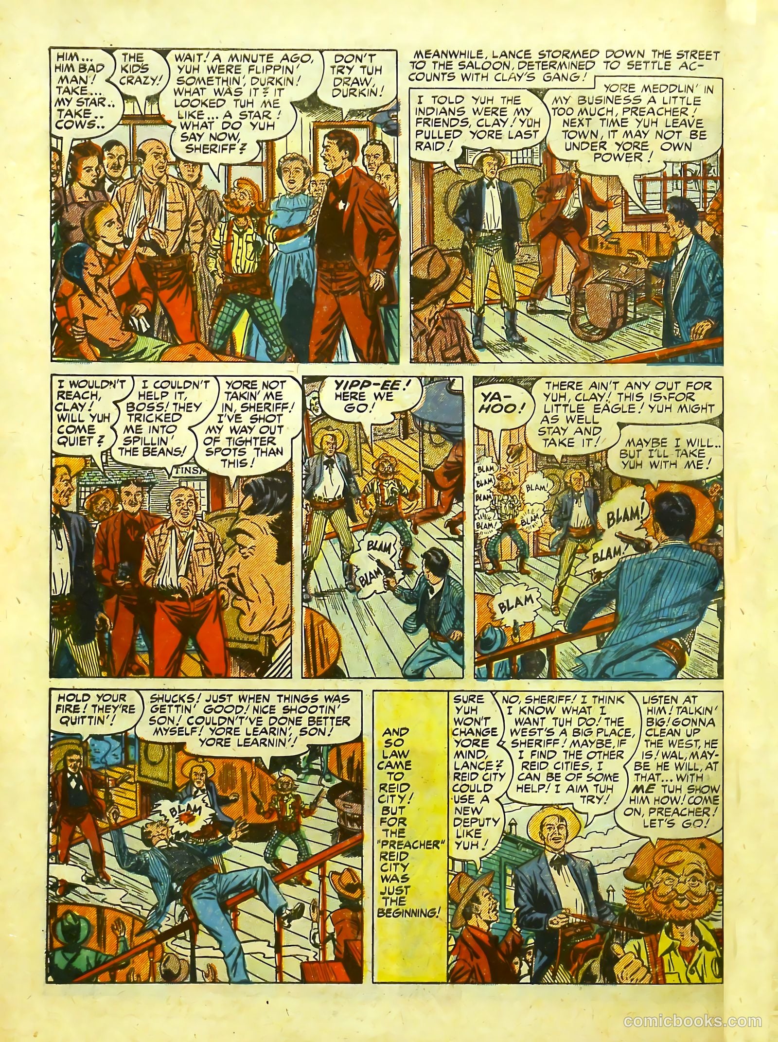 Prize Comics Western #82 (1950) — page 10 of 52