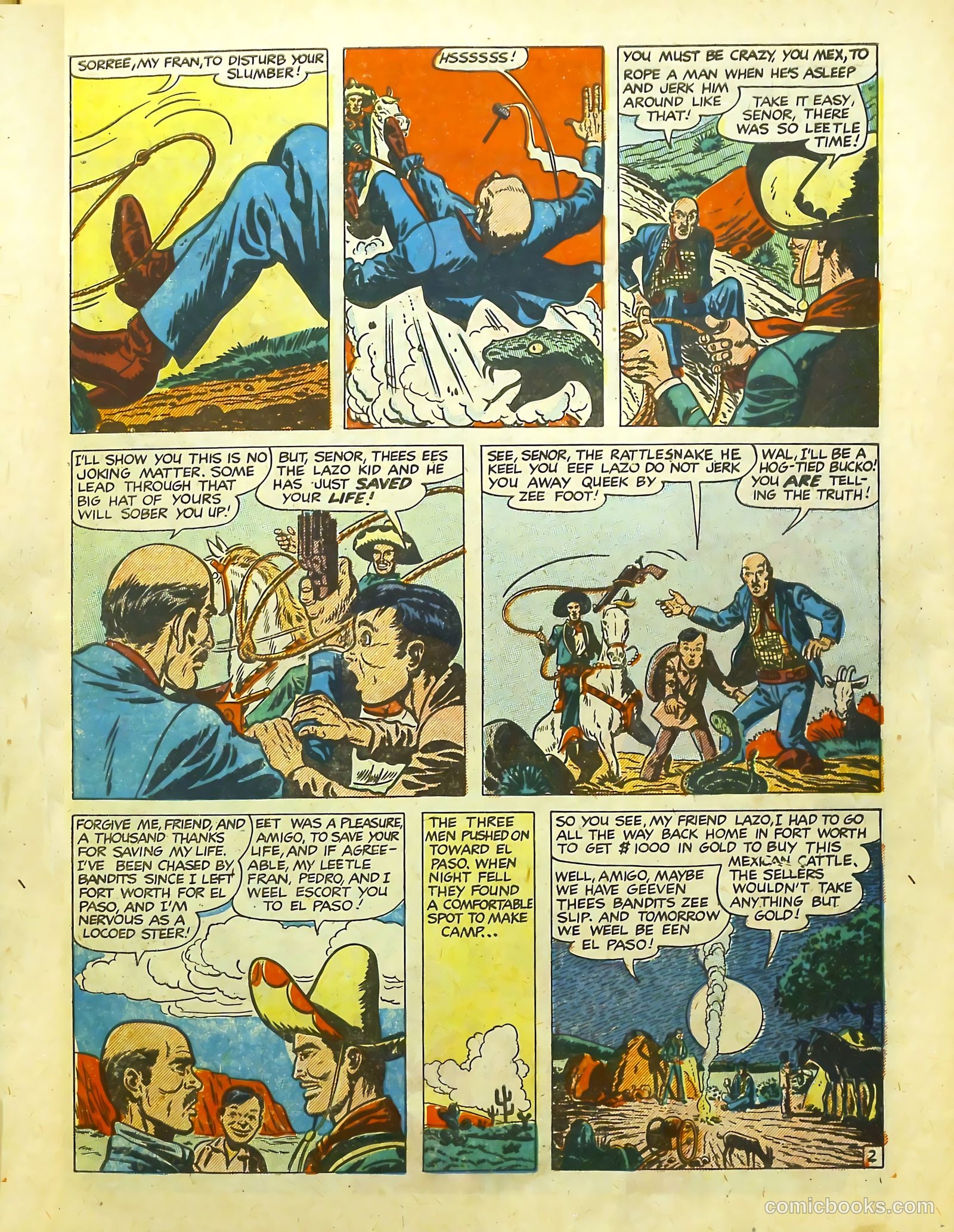 Prize Comics Western #82 (1950) — page 13 of 52