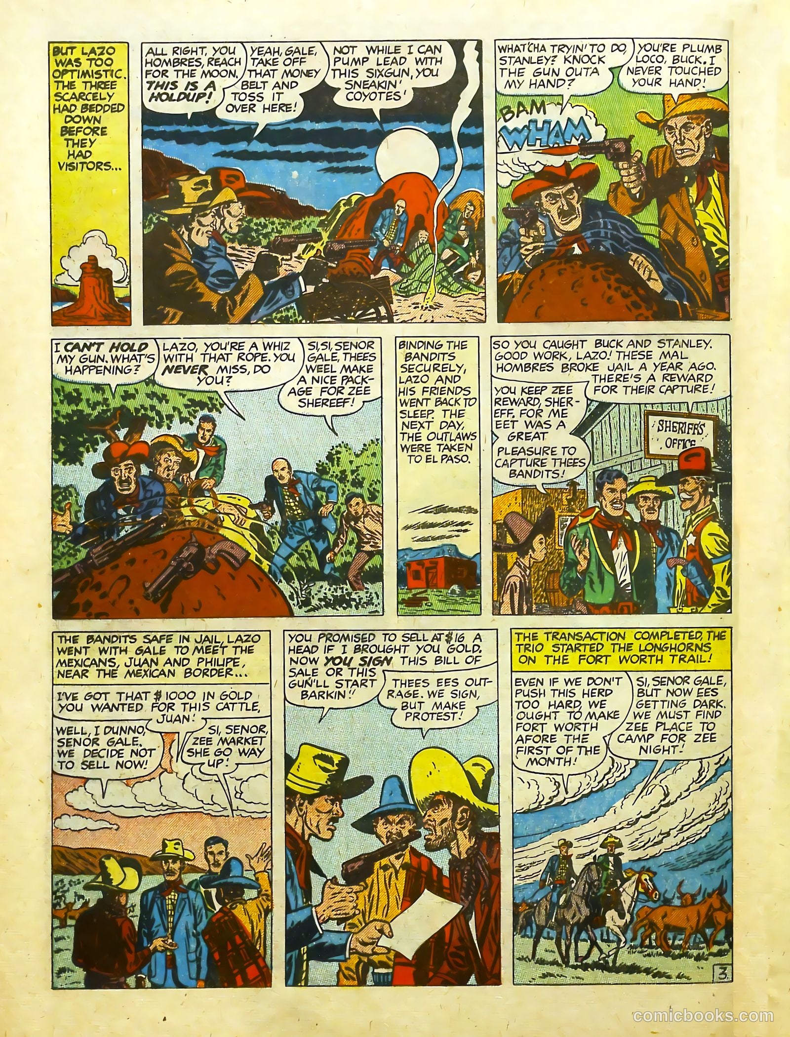 Prize Comics Western #82 (1950) — page 14 of 52