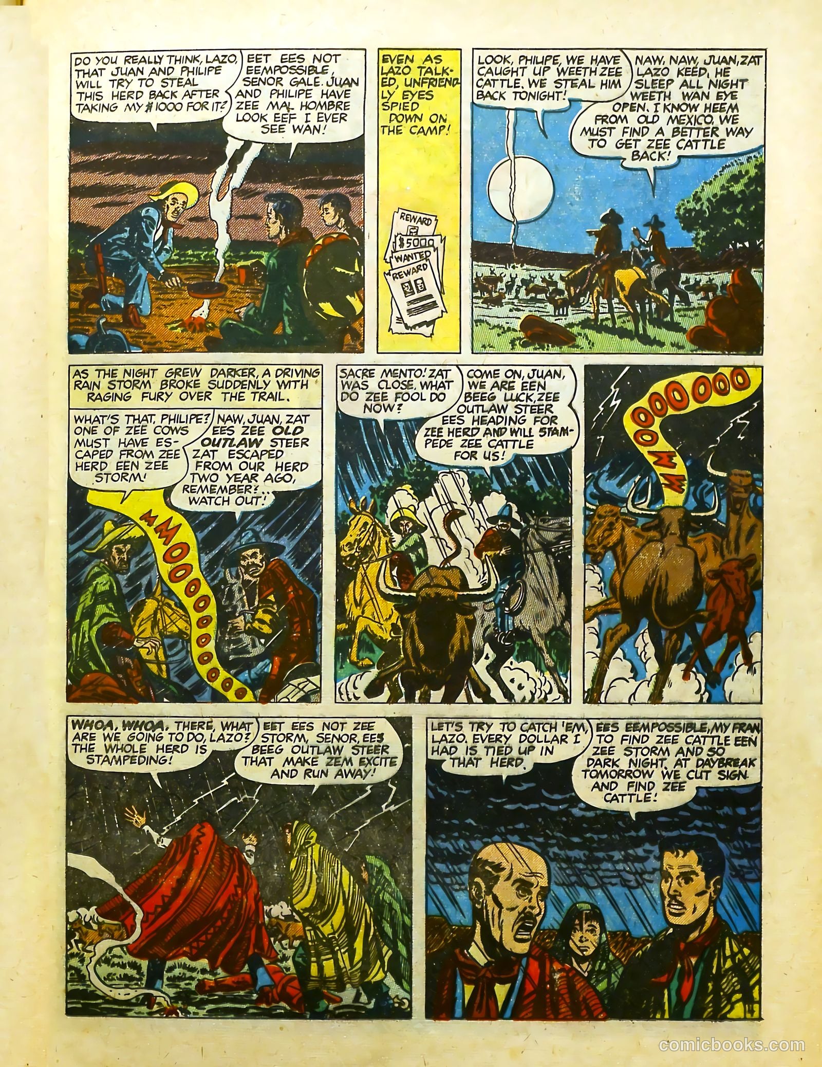 Prize Comics Western #82 (1950) — page 15 of 52