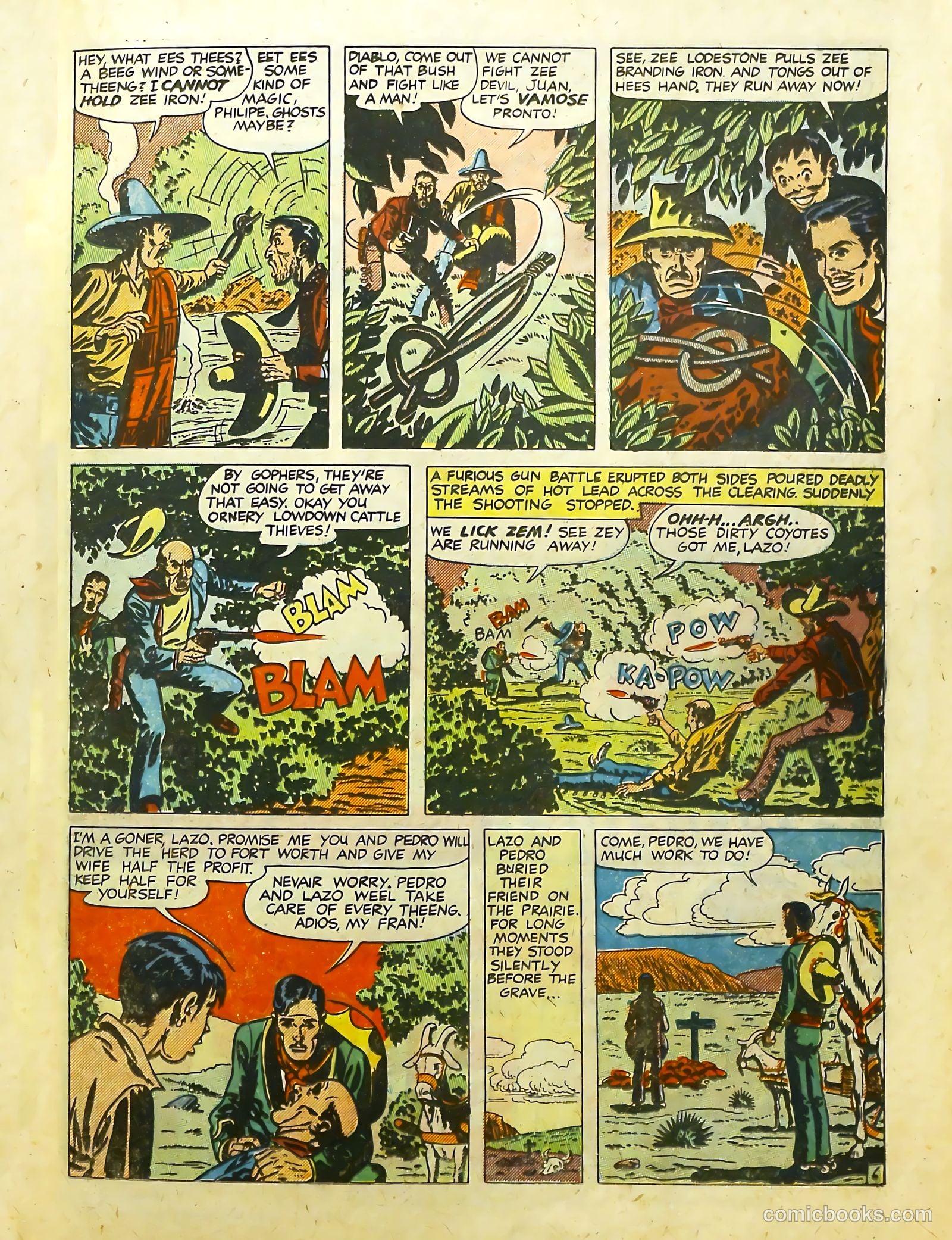 Prize Comics Western #82 (1950) — page 17 of 52
