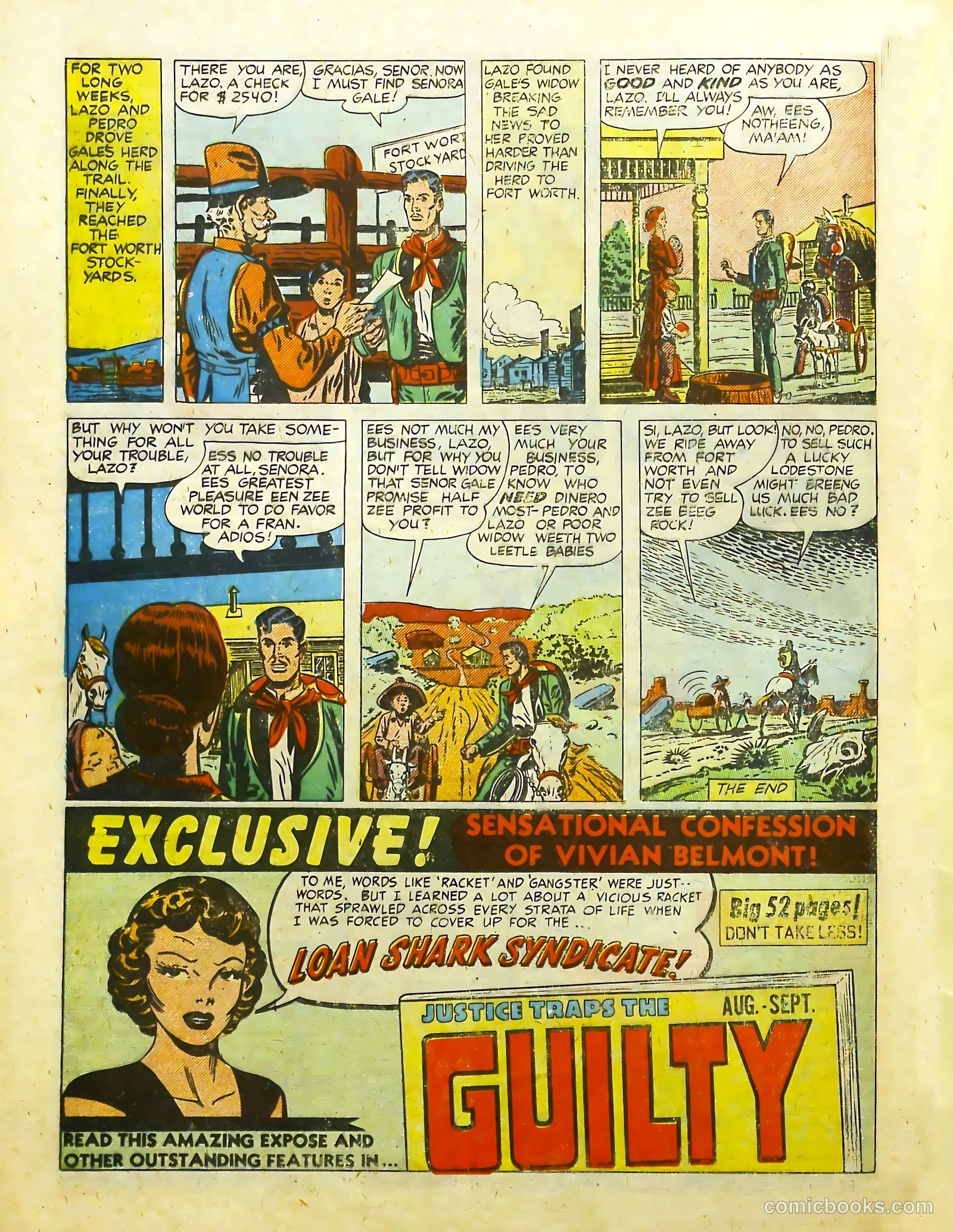 Prize Comics Western #82 (1950) — page 18 of 52