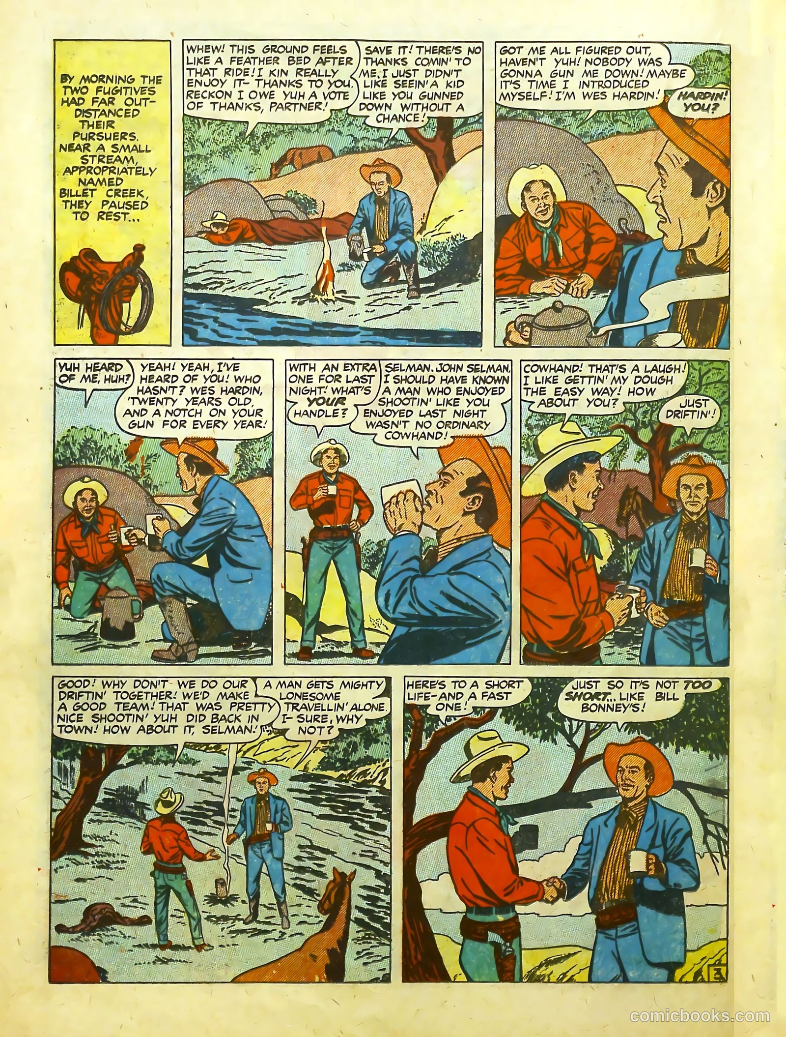 Prize Comics Western #82 (1950) — page 22 of 52