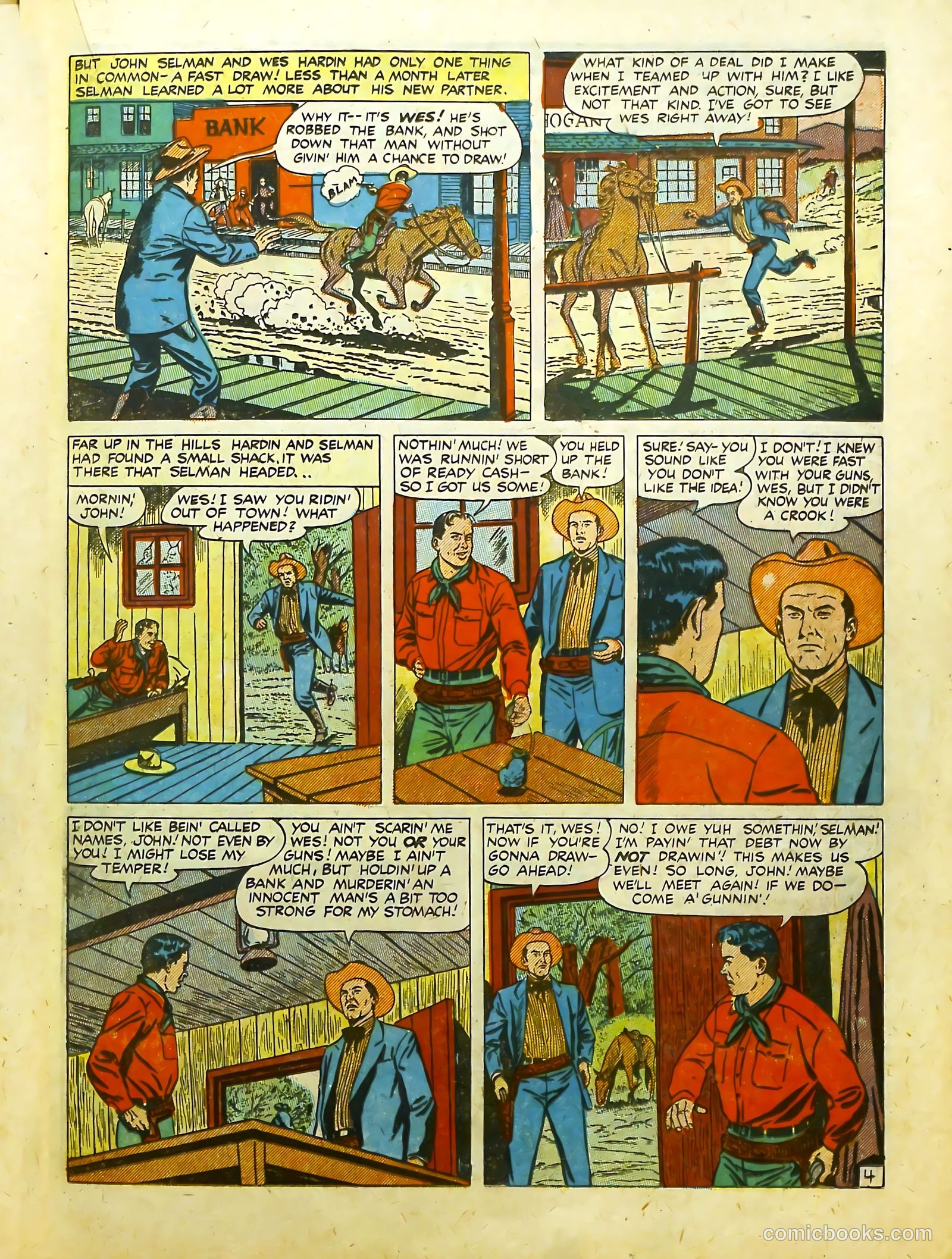 Prize Comics Western #82 (1950) — page 23 of 52