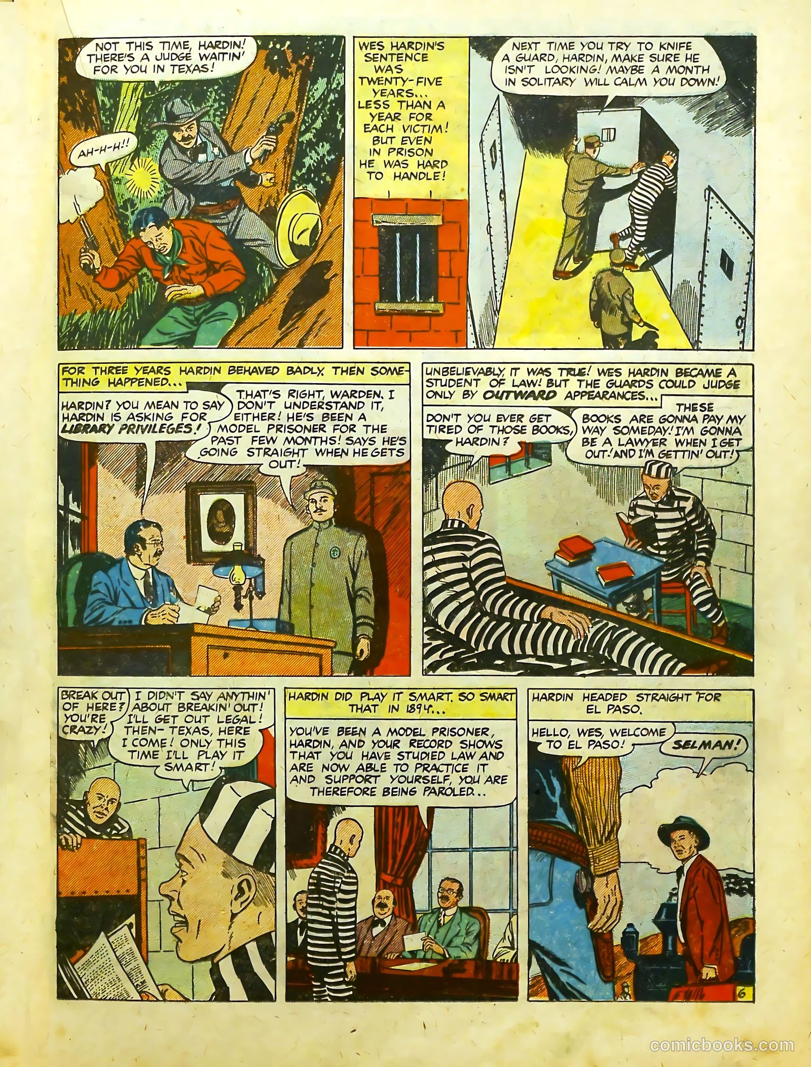 Prize Comics Western #82 (1950) — page 25 of 52