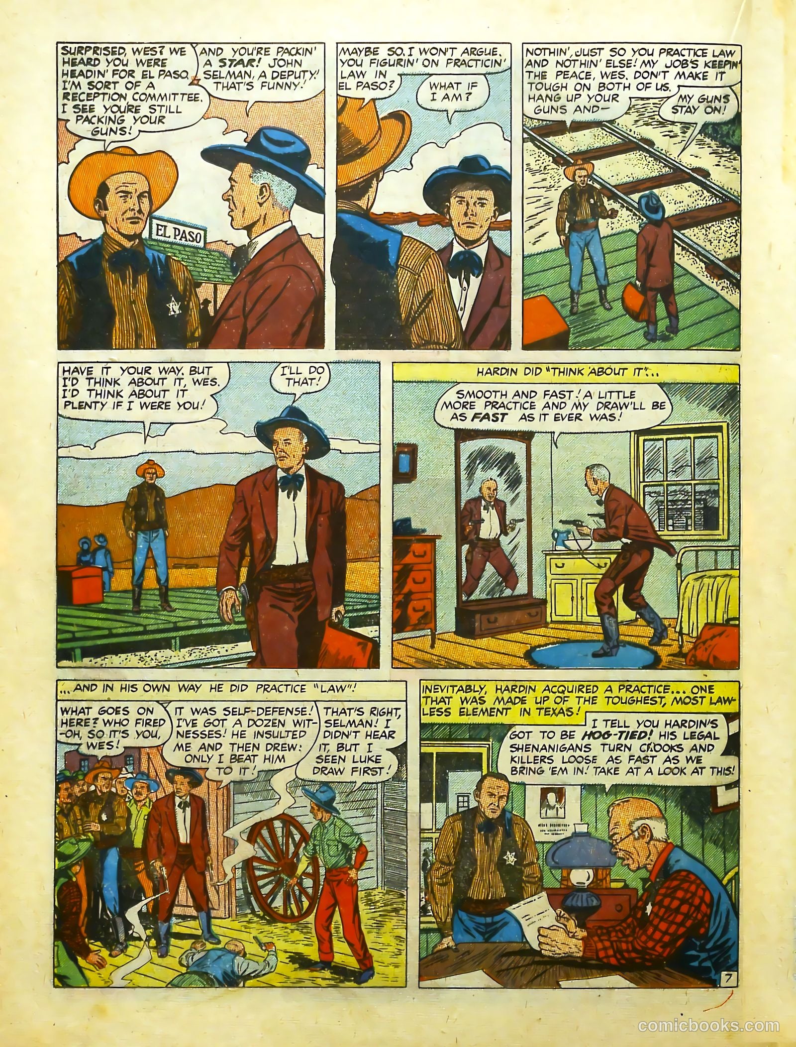 Prize Comics Western #82 (1950) — page 26 of 52