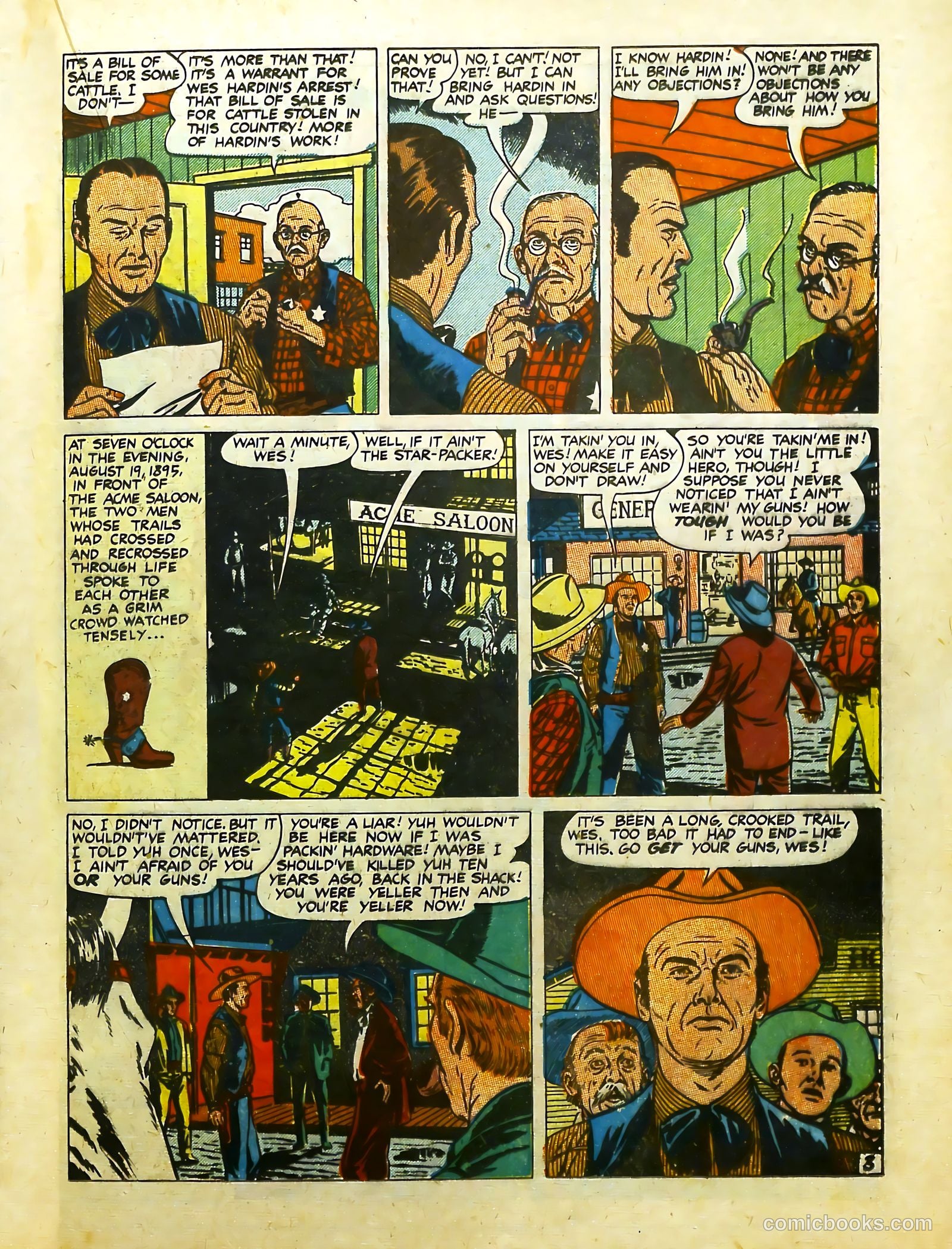 Prize Comics Western #82 (1950) — page 27 of 52