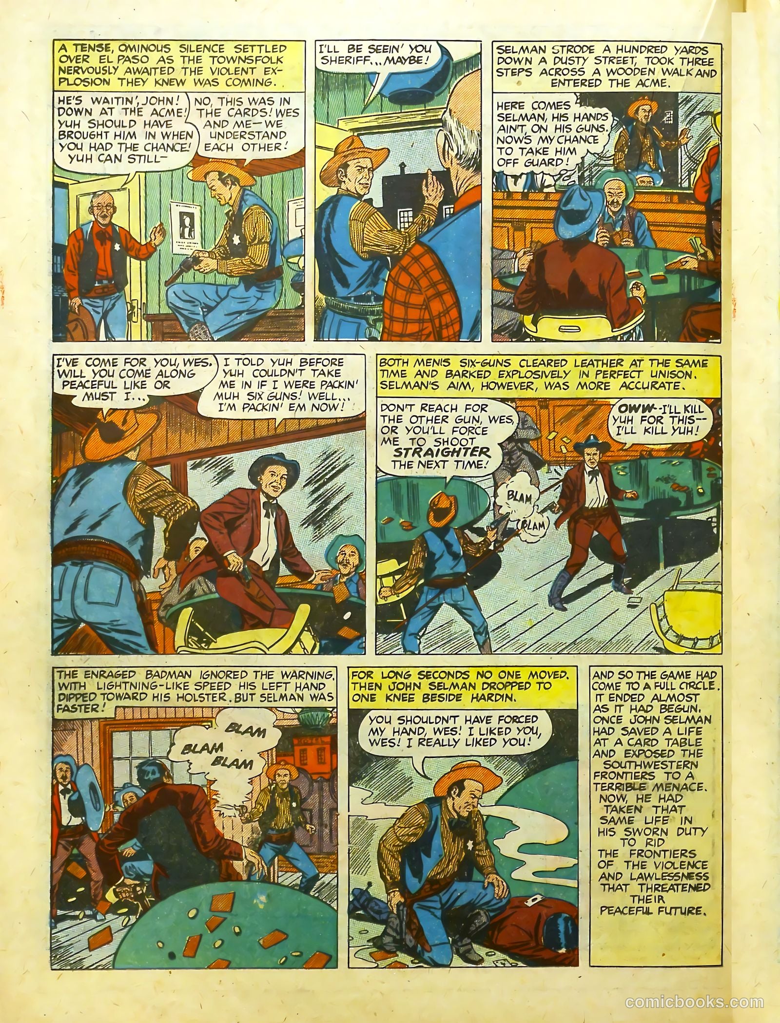 Prize Comics Western #82 (1950) — page 28 of 52