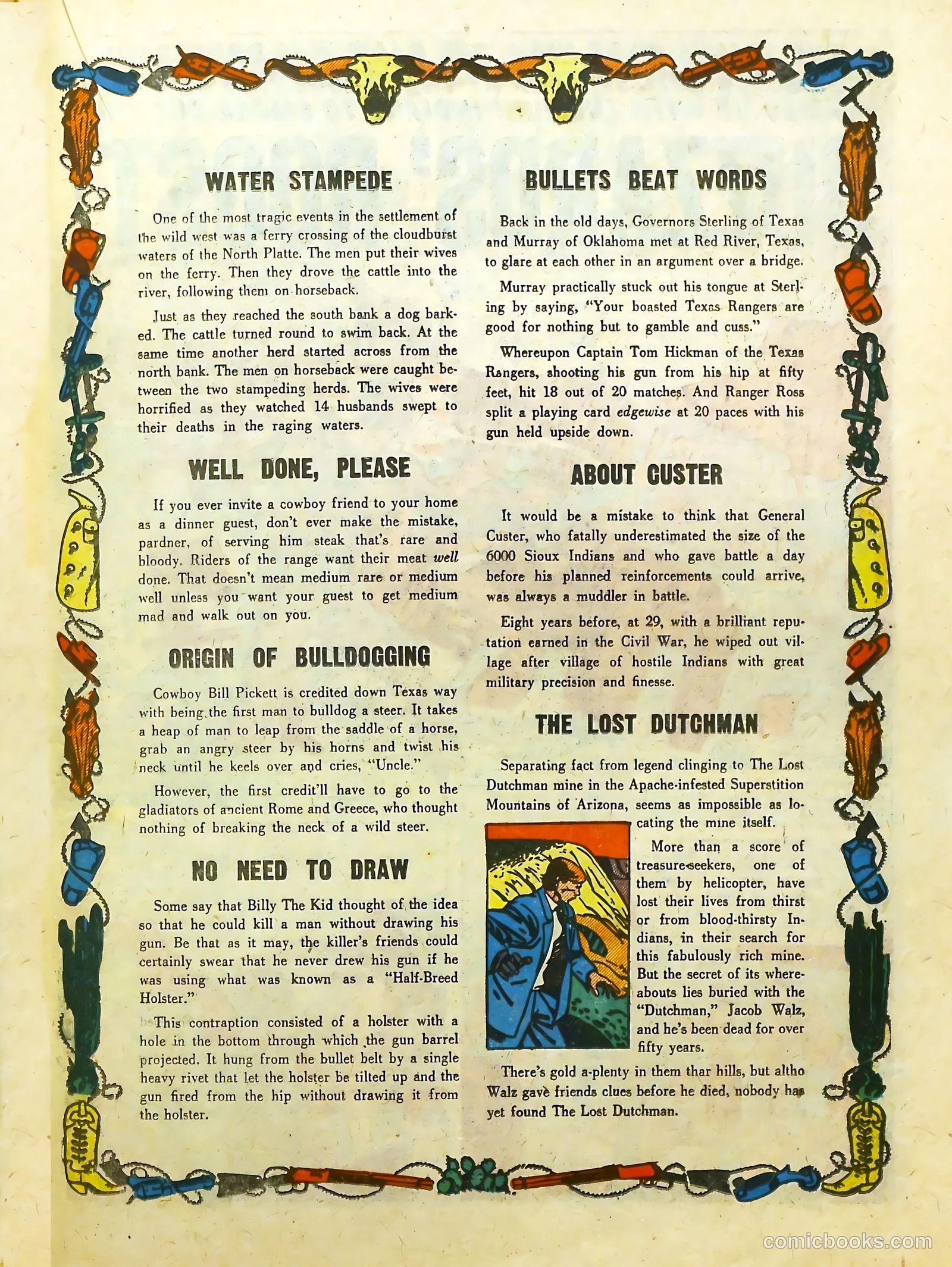 Prize Comics Western #82 (1950) — page 31 of 52
